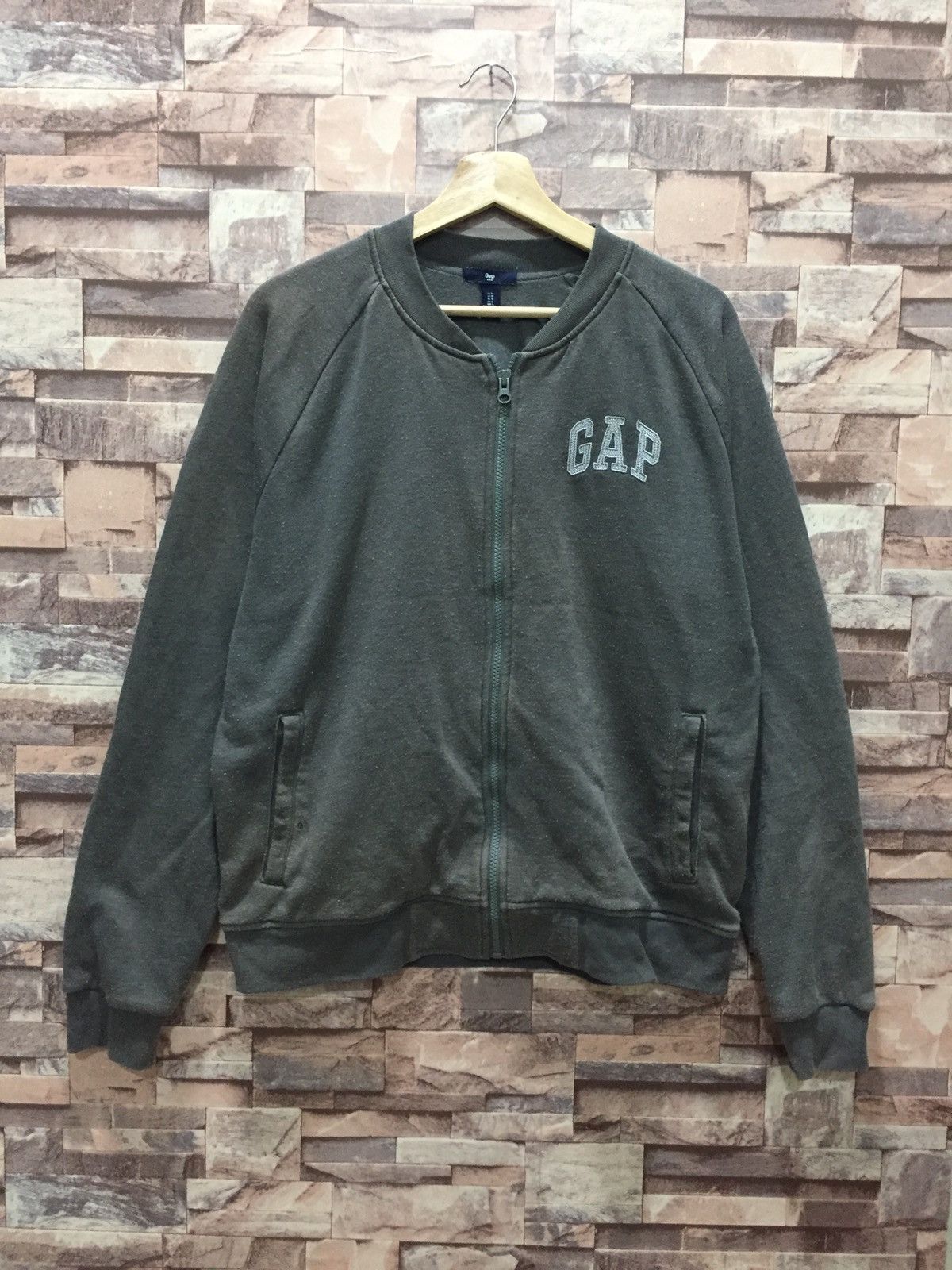 Gap Gap Zipper up embroidered logo #8-81 Size US L / EU 52-54 / 3 - 1 Thumbnail