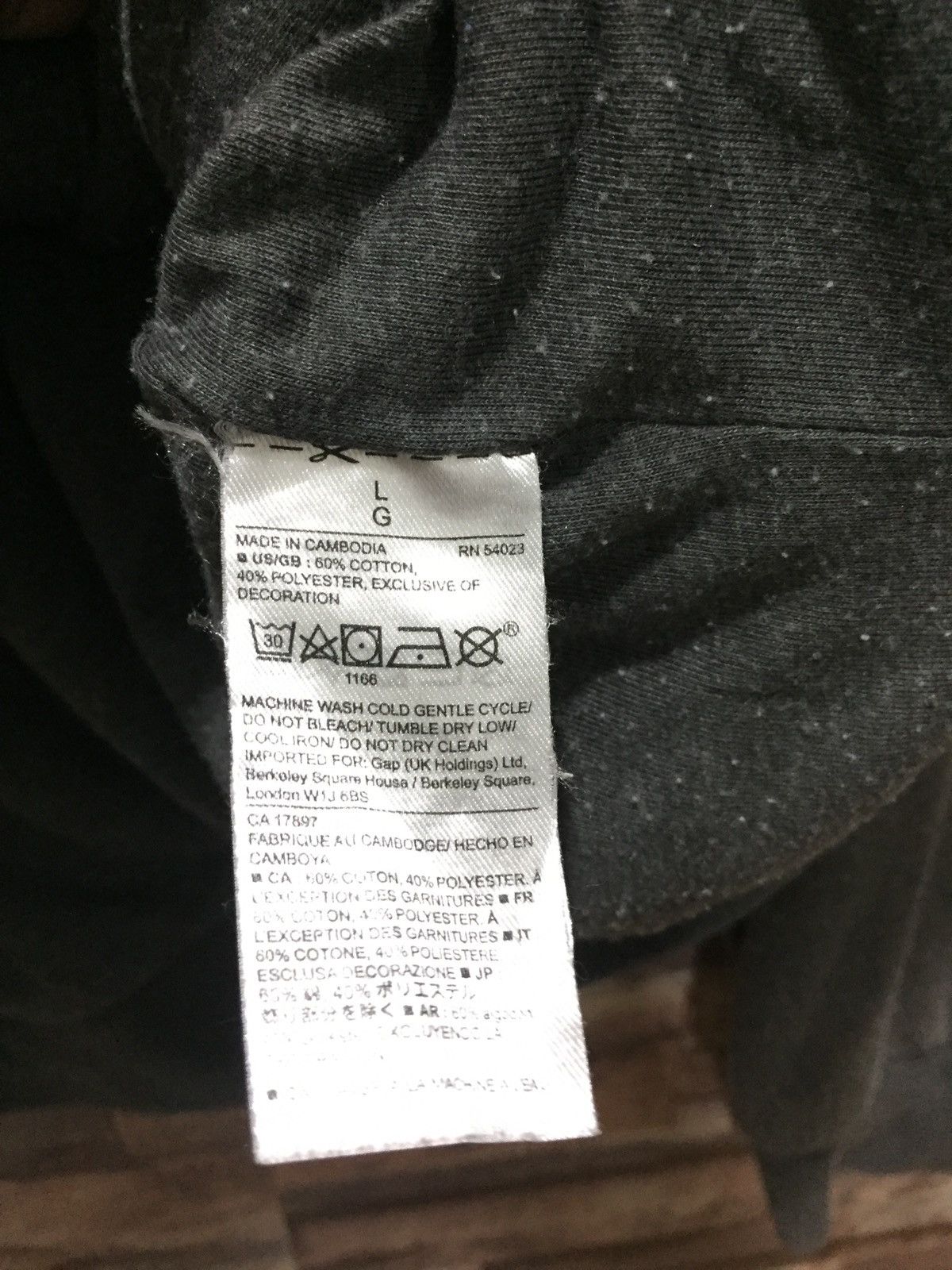 Gap Gap Zipper up embroidered logo #8-81 Size US L / EU 52-54 / 3 - 4 Thumbnail