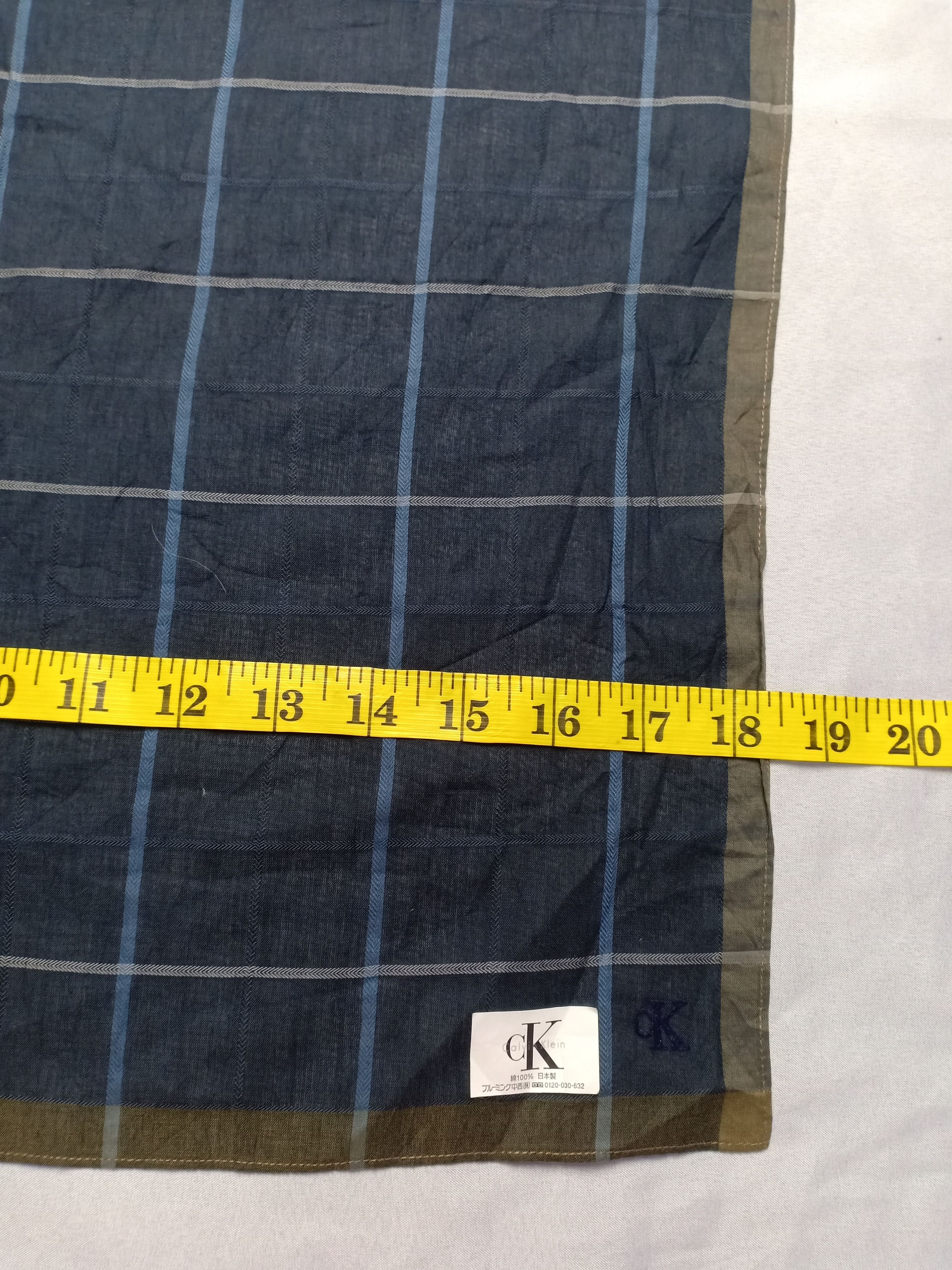 Calvin Klein Handky Bandana Calvin Klein CK with plain line frame Size ONE SIZE - 4 Thumbnail