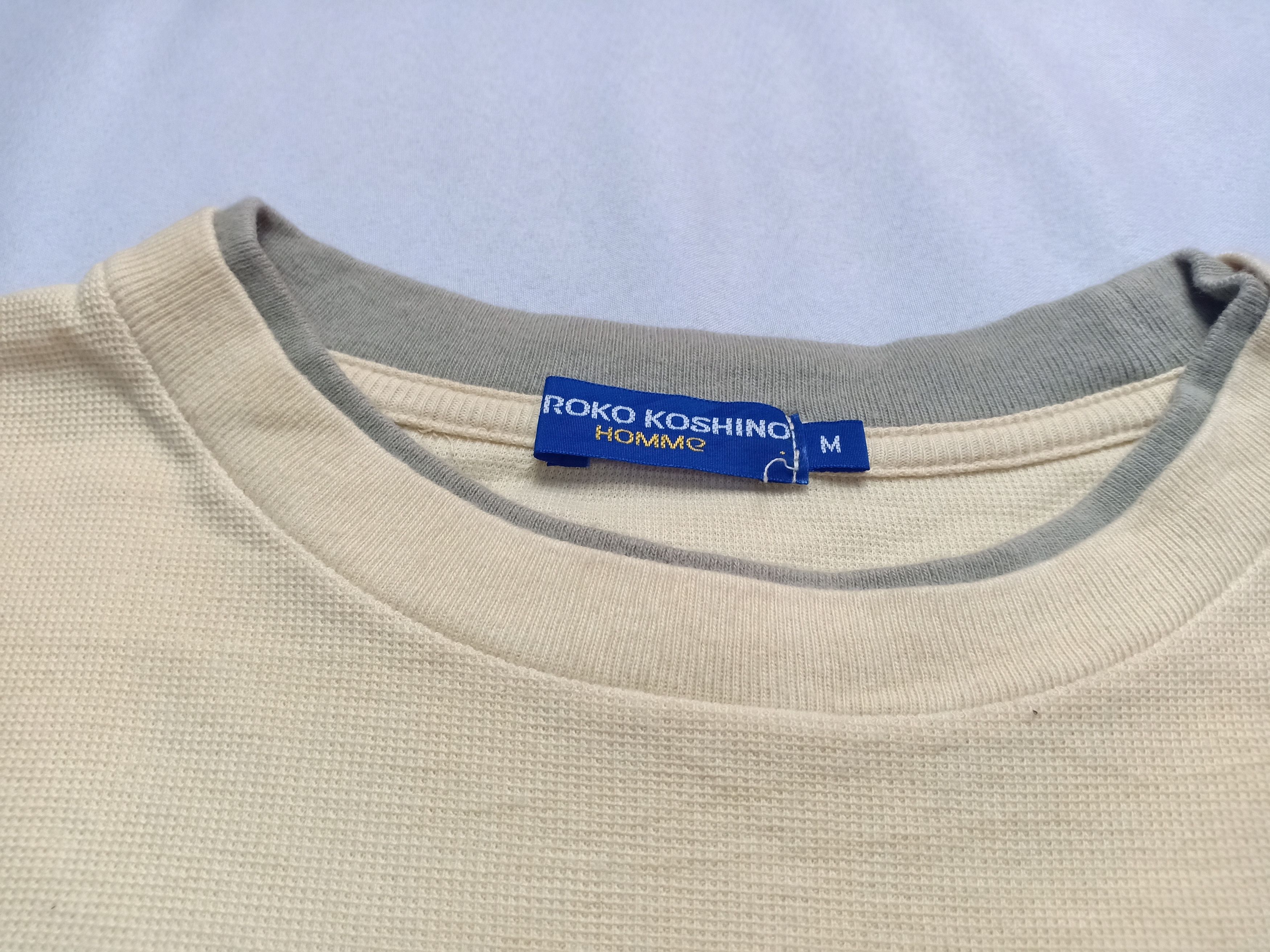 Hiroko Koshino Homme Hiroko Koshino Homme Tee Spell Out Logo Size M / US 6-8 / IT 42-44 - 3 Thumbnail