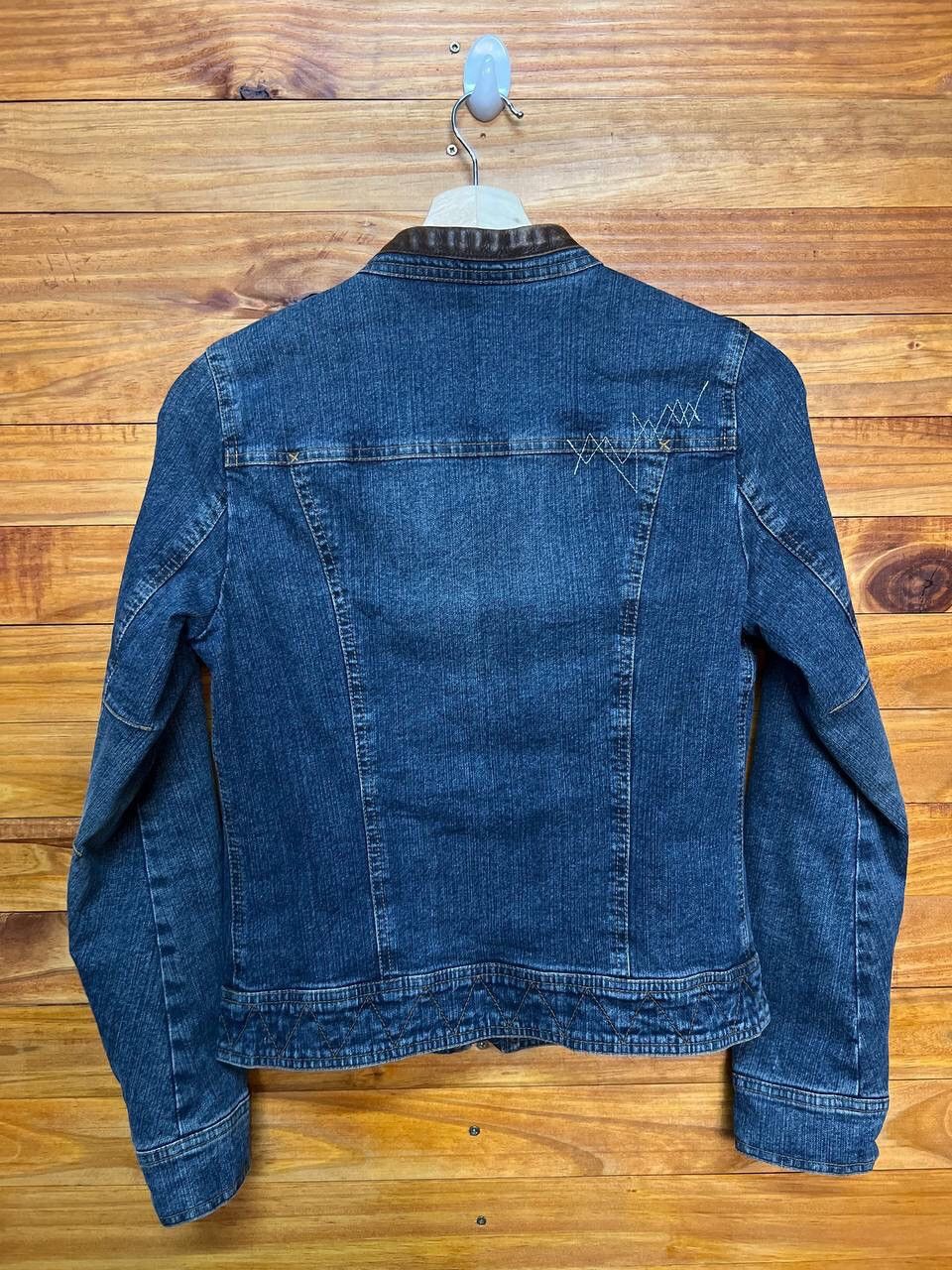 Other JE JUDITH WOMEN DENIM JACKET MADE IN JAPAN Size US XS / EU 42 / 0 - 6 Thumbnail