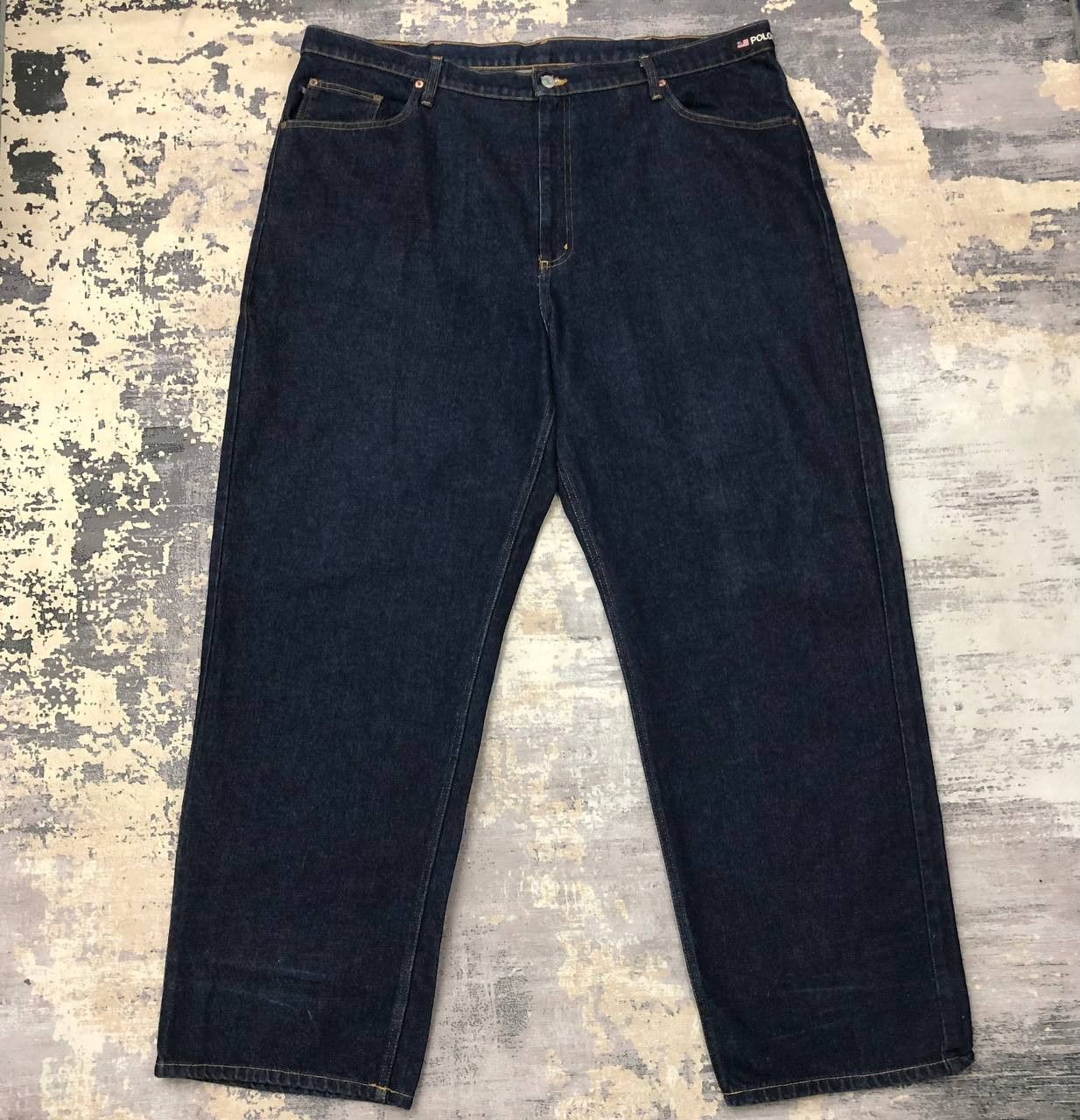 Polo Ralph Lauren P121 VTG POLO JEANS RALPH LAUREN BIG SIZE DENIM Size US 44 / EU 60 - 2 Thumbnail