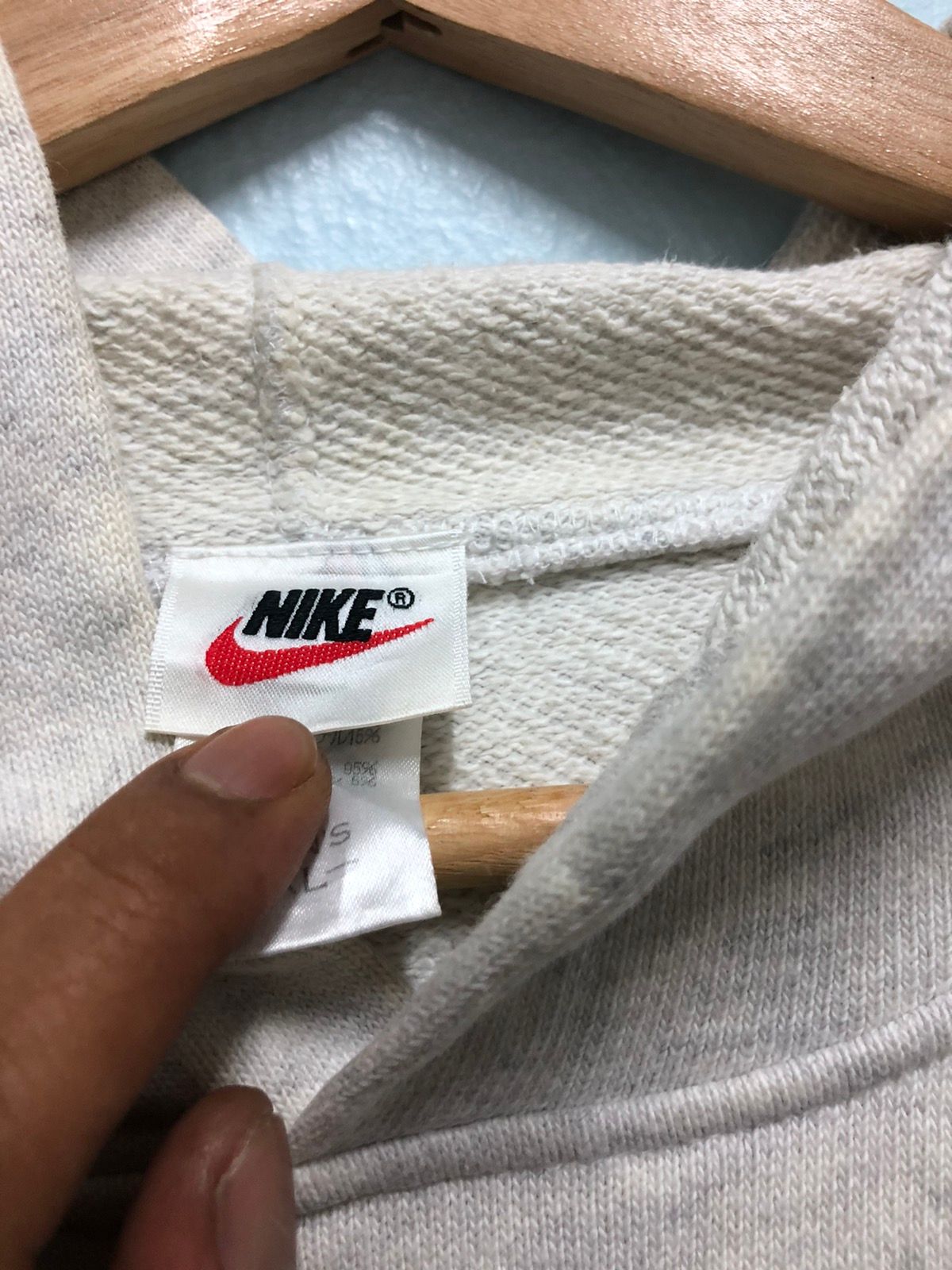Nike Vintage 90’s NIKE hoodie Size US XL / EU 56 / 4 - 4 Thumbnail