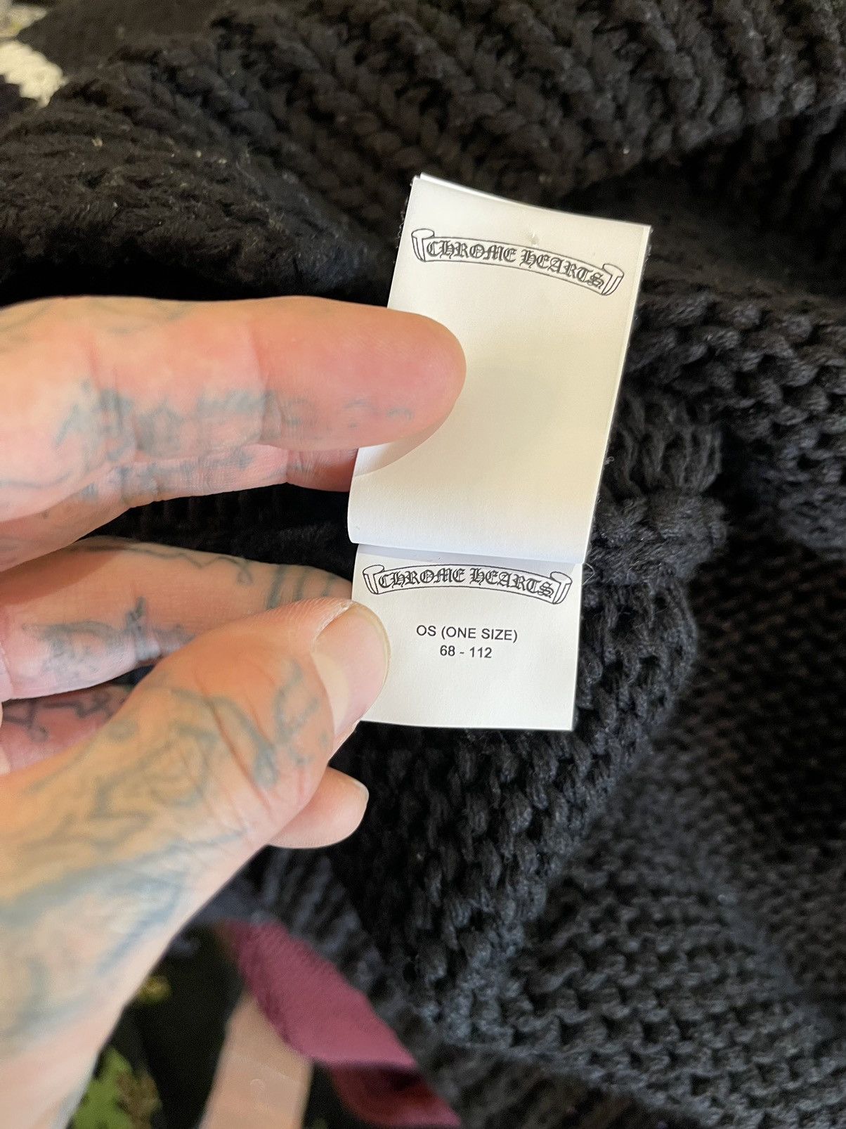 Chrome Hearts Chrome Hearts 2023 1/3 CASHMERE Cross Patch Sweater 4Gseller Size US XL / EU 56 / 4 - 11 Thumbnail