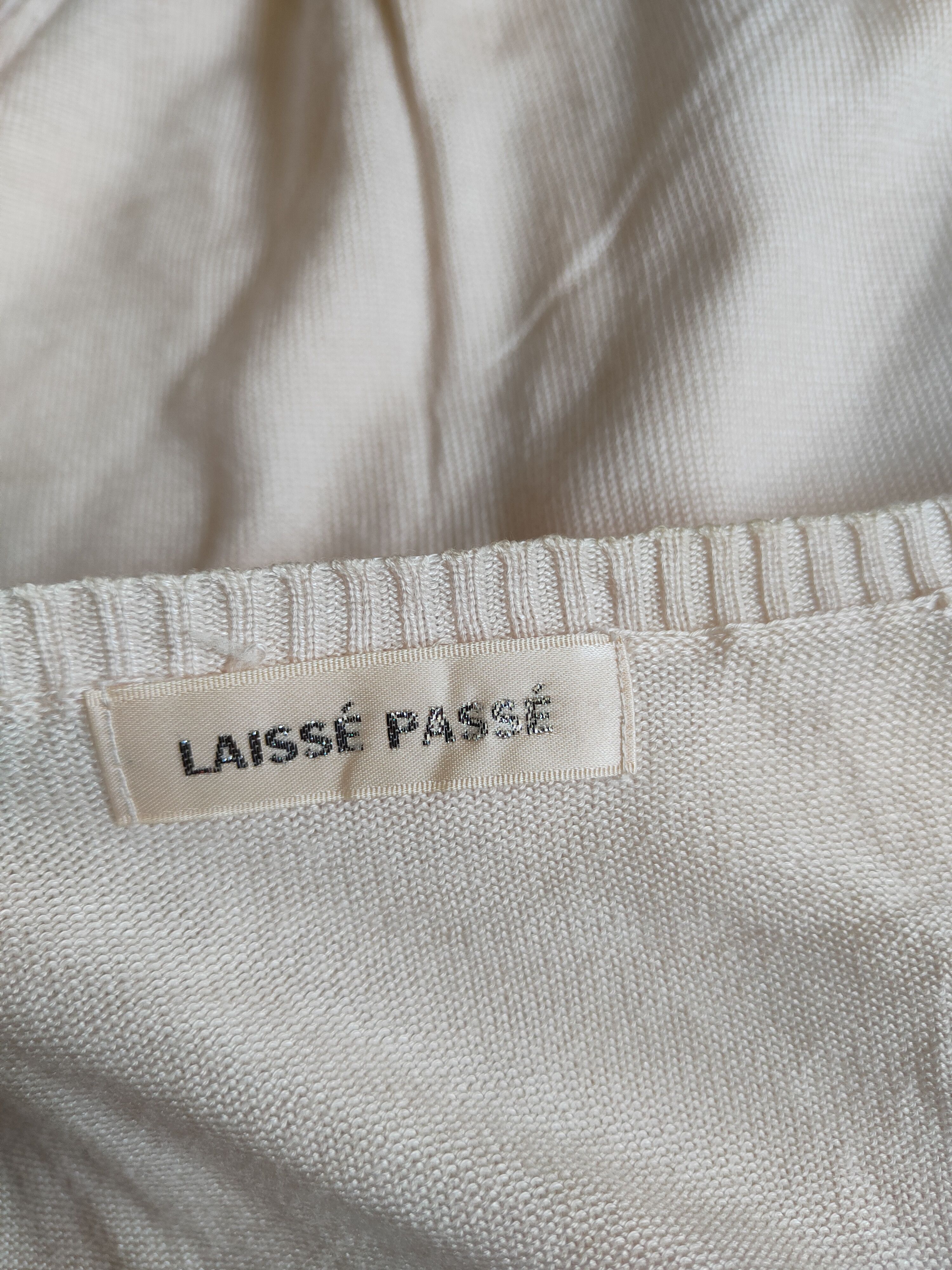 Japanese Brand Laissé Passé Soft Pink Cardigan #S894 Size S / US 4 / IT 40 - 11 Thumbnail