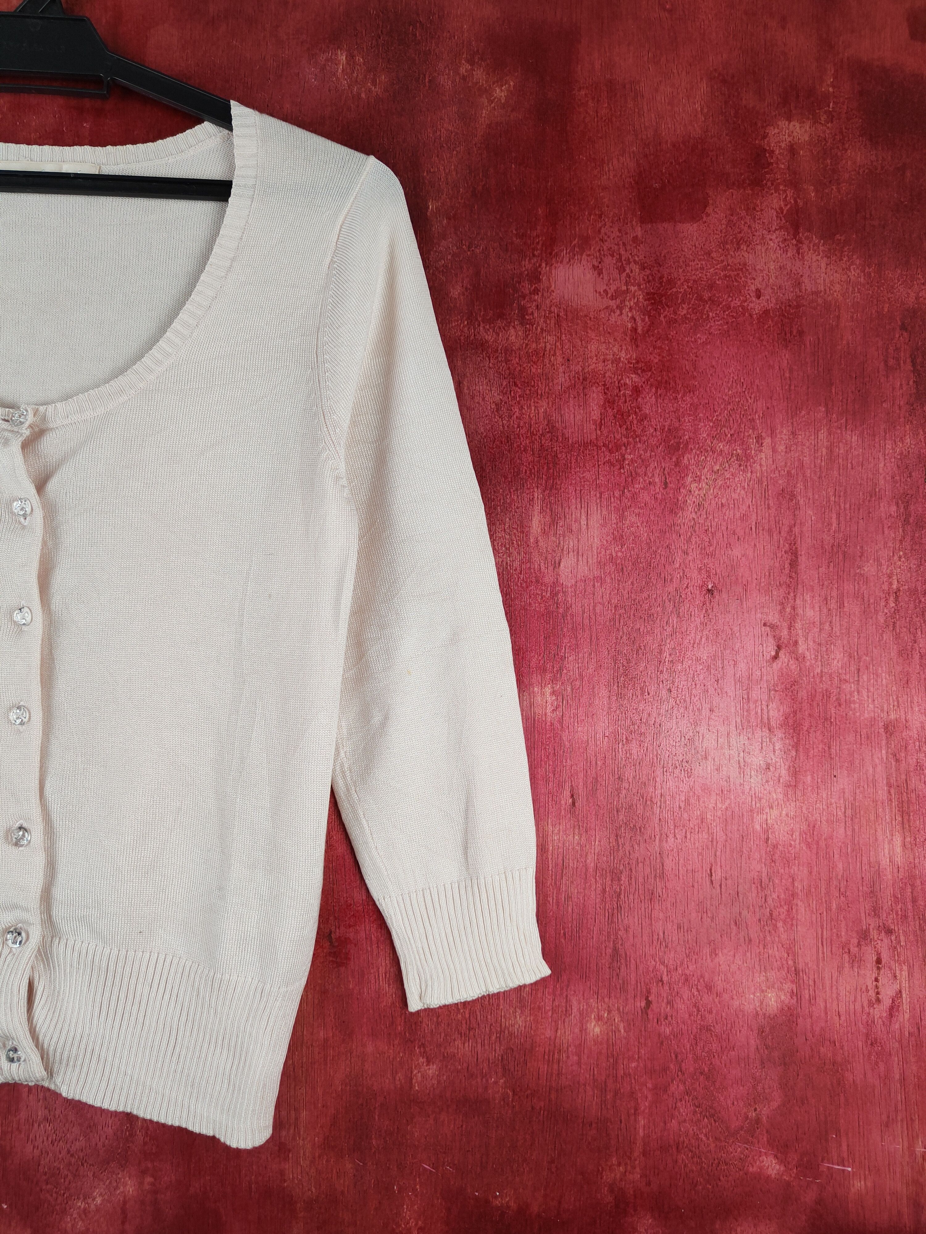 Japanese Brand Laissé Passé Soft Pink Cardigan #S894 Size S / US 4 / IT 40 - 5 Thumbnail