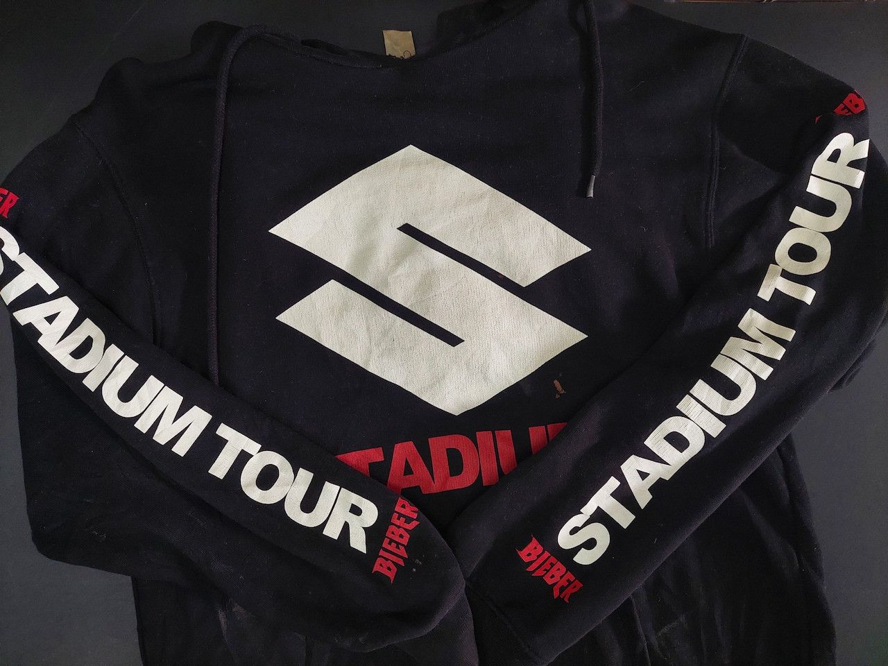 Band Tees × Justin Bieber Justin Bieber Stadium Tour 2017 Concert Hoodie Size US M / EU 48-50 / 2 - 4 Thumbnail