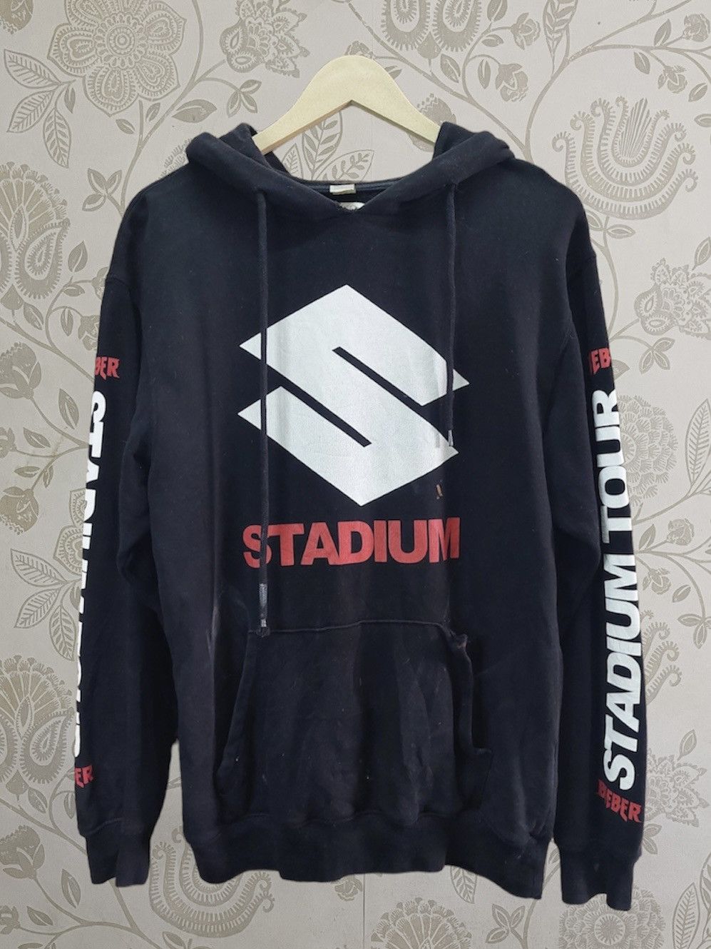 Band Tees × Justin Bieber Justin Bieber Stadium Tour 2017 Concert Hoodie Size US M / EU 48-50 / 2 - 13 Thumbnail