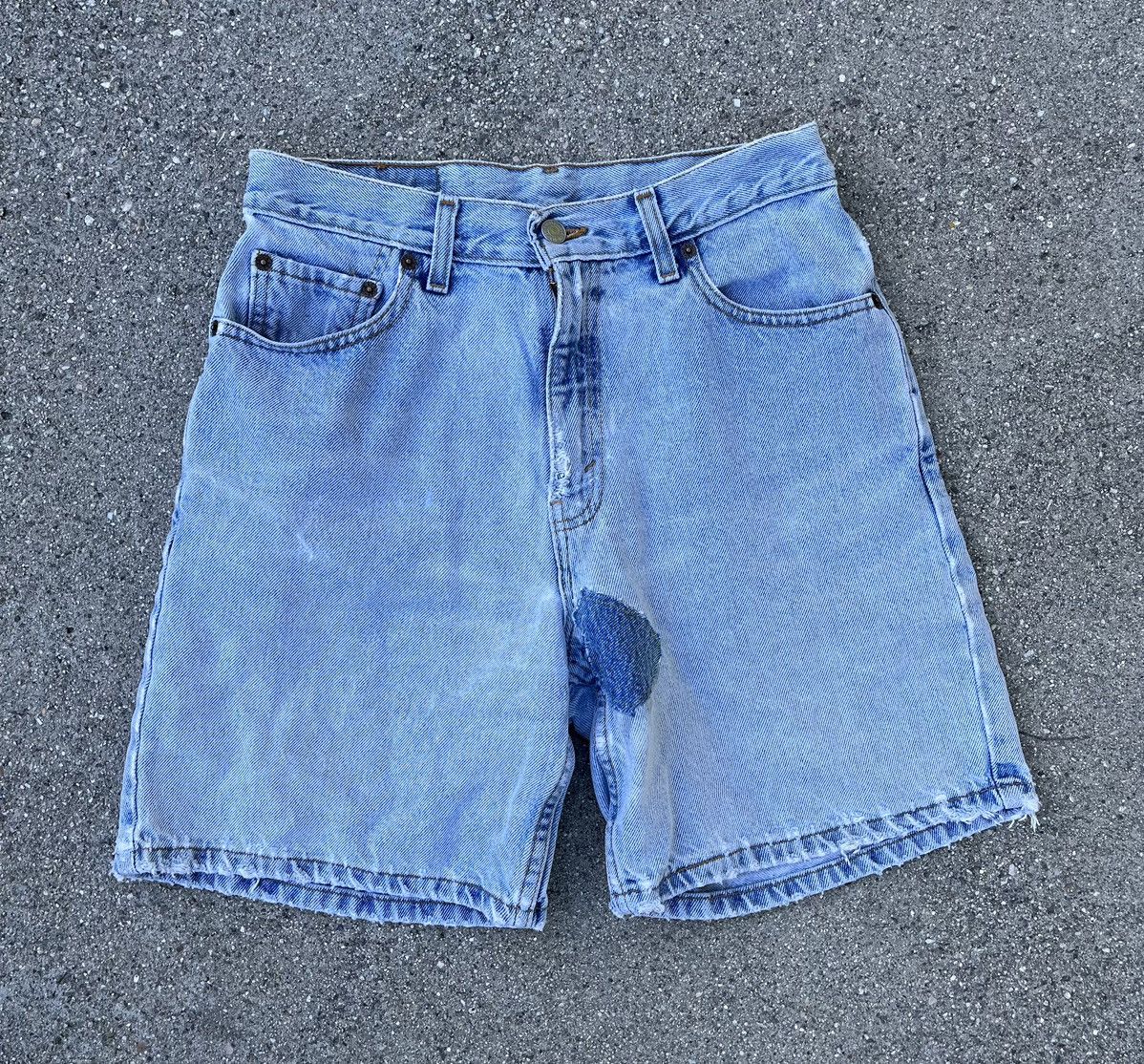Levi's × Vintage Vintage Levi’s 550 Jean Shorts 2001 Jorts Relaxed Fit Denim Size US 28 / EU 44 - 1 Thumbnail