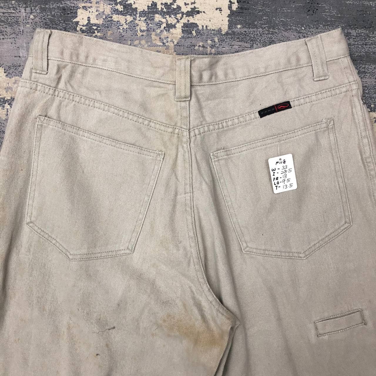 Vans P118 VTG 90s VANS SKATE BAGGY PANTs Size US 33 - 4 Thumbnail
