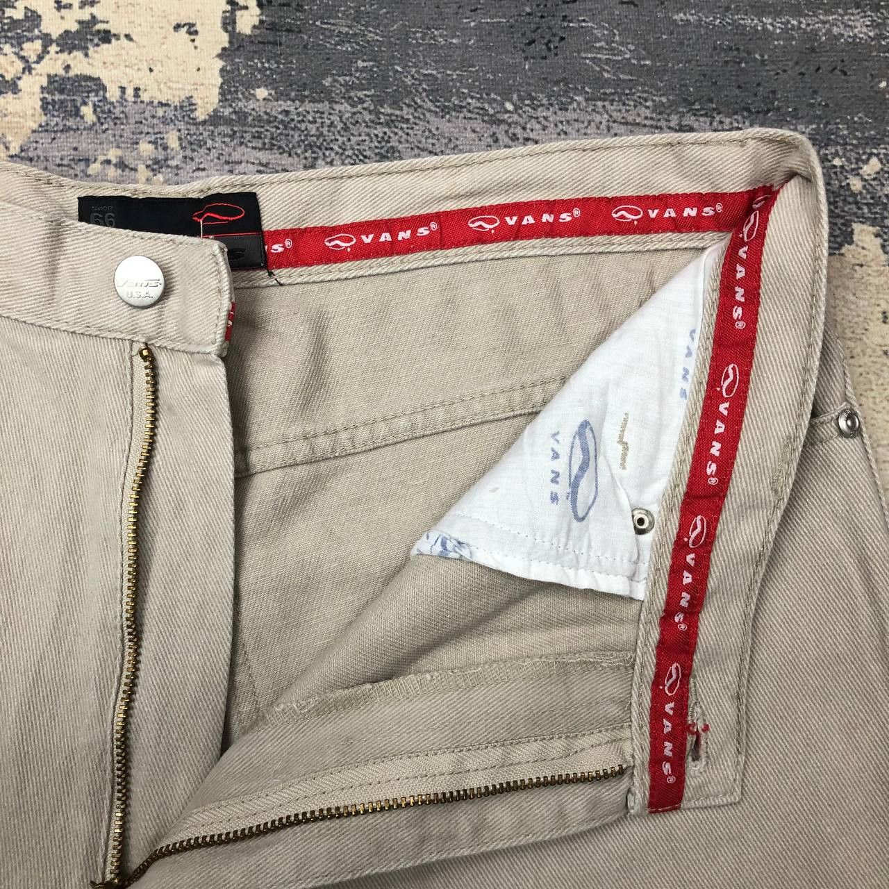 Vans P118 VTG 90s VANS SKATE BAGGY PANTs Size US 33 - 8 Thumbnail