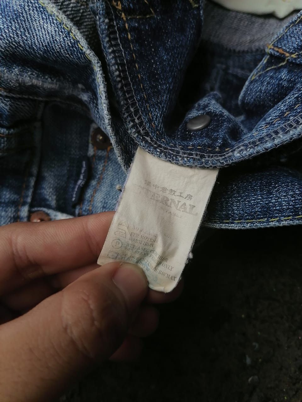 Eternal Eternal Fly Button Denim Jeans Size US 36 / EU 52 - 2 Thumbnail