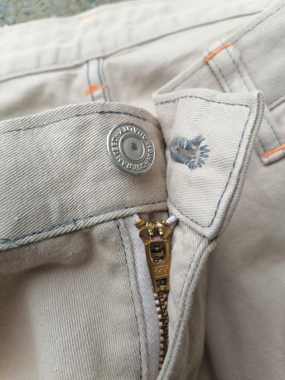 Japanese Brand Japanese Brand Beige Pants Size US 32 / EU 48 - 3 Thumbnail