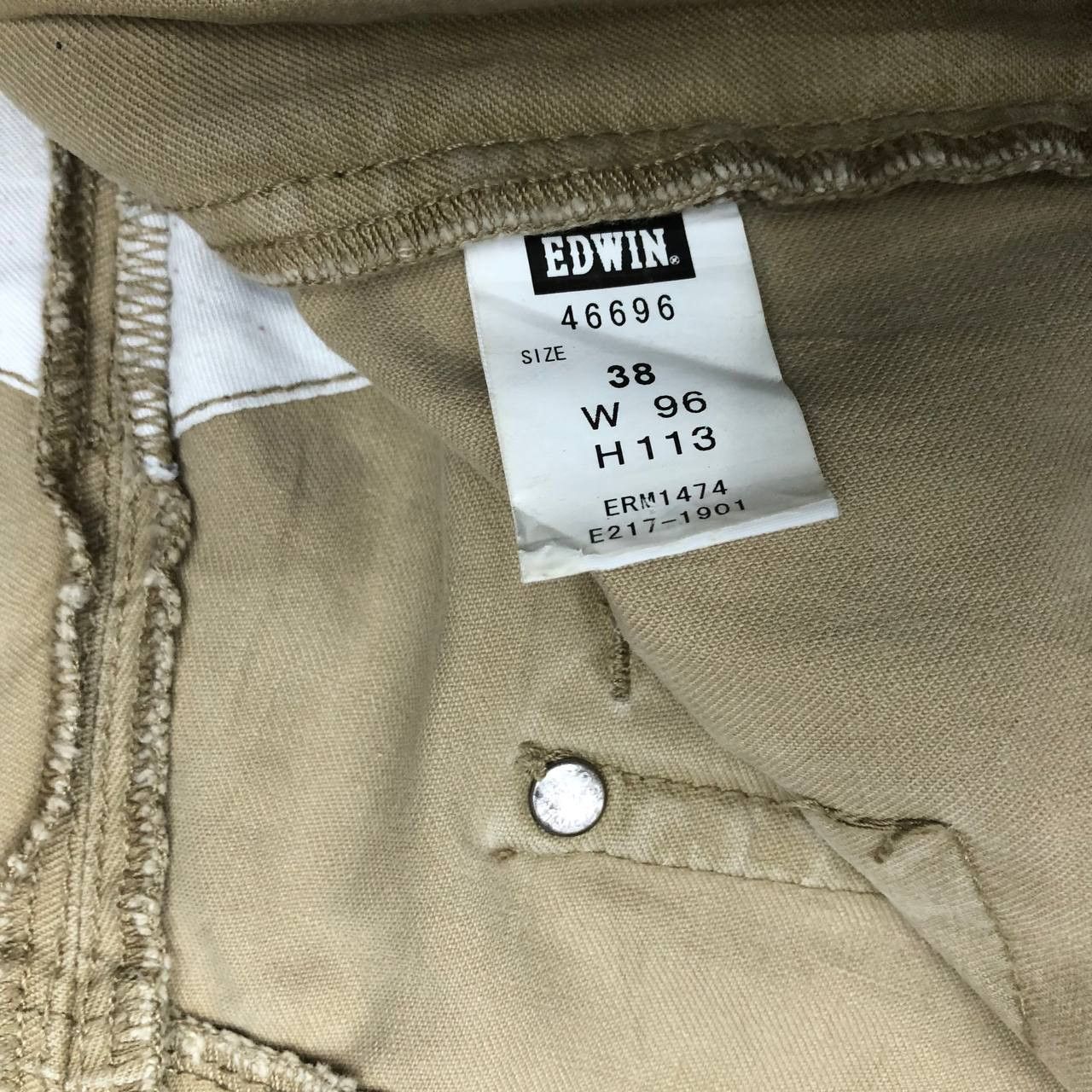 Edwin P117 EDWIN BAGGY BAKER PANTS BIG SIZE Size US 40 / EU 56 - 5 Thumbnail