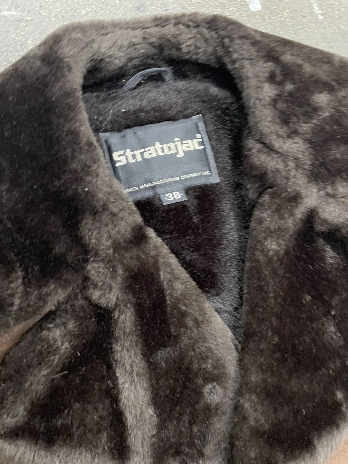 Vintage Vintage 1980s Fur Lined Suede Leather Jacket Size US M / EU 48-50 / 2 - 2 Thumbnail