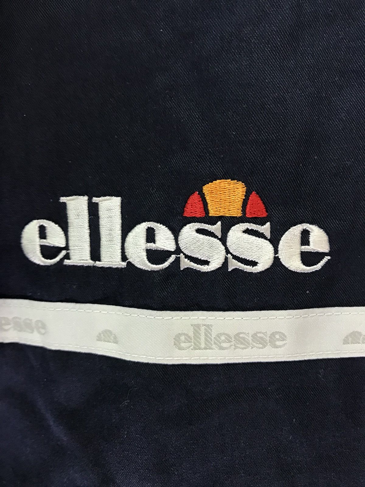 Ellesse × Vintage Vintage Ellesse Spell Out Embroidered Hooded Windbreaker Size US S / EU 44-46 / 1 - 4 Thumbnail