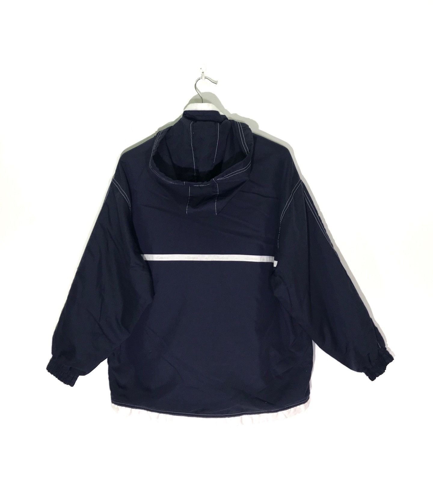 Ellesse × Vintage Vintage Ellesse Spell Out Embroidered Hooded Windbreaker Size US S / EU 44-46 / 1 - 2 Thumbnail