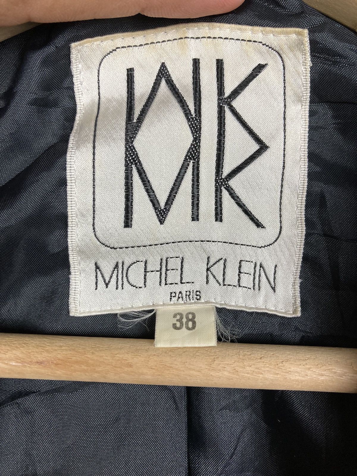 Designer × Michel Klein Michel Klien Material Polyster Blazer Size XS Size XS / US 0-2 / IT 36-38 - 4 Thumbnail