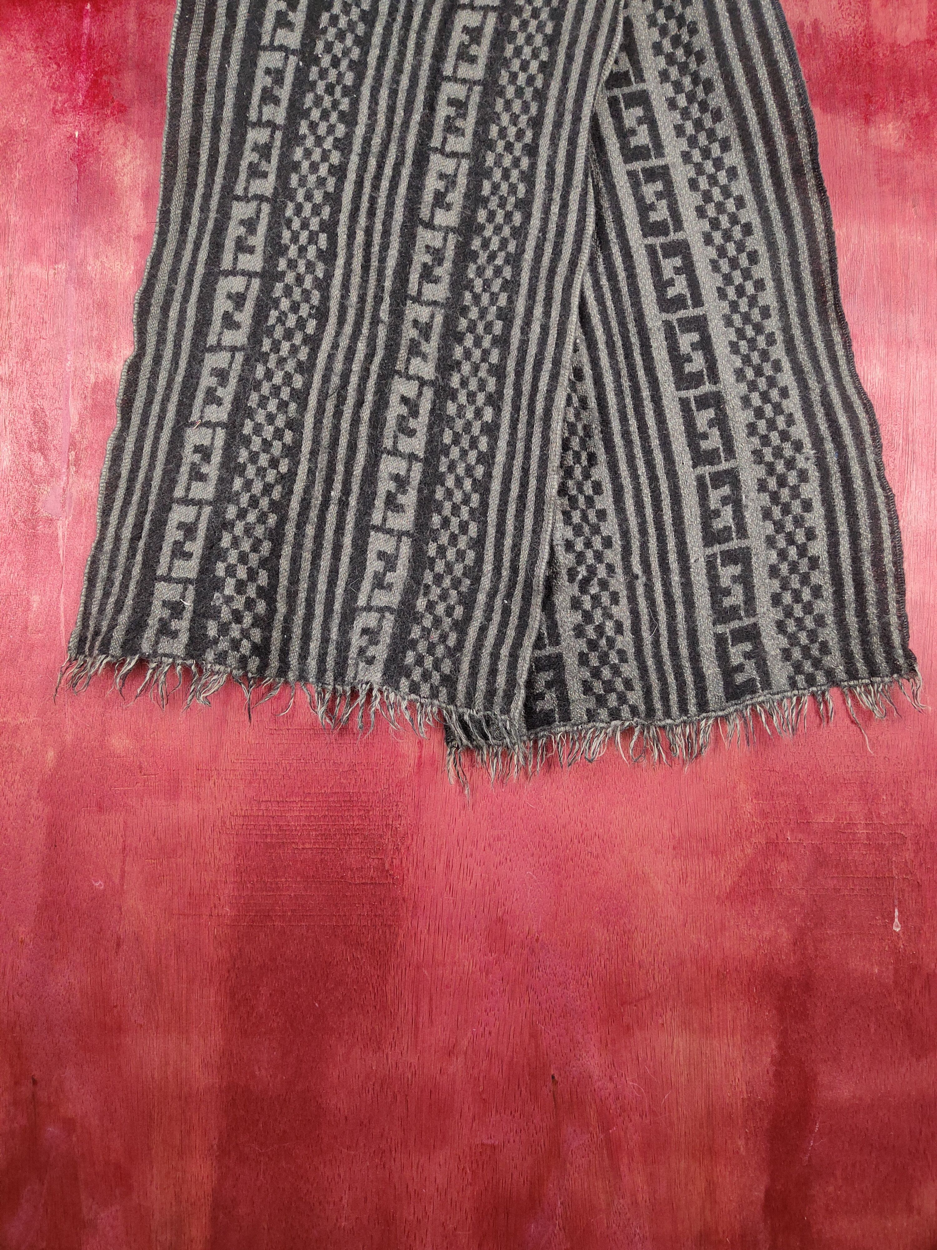Fendi Fendi Black Muffler Scarves #S1046 Size ONE SIZE - 10 Thumbnail