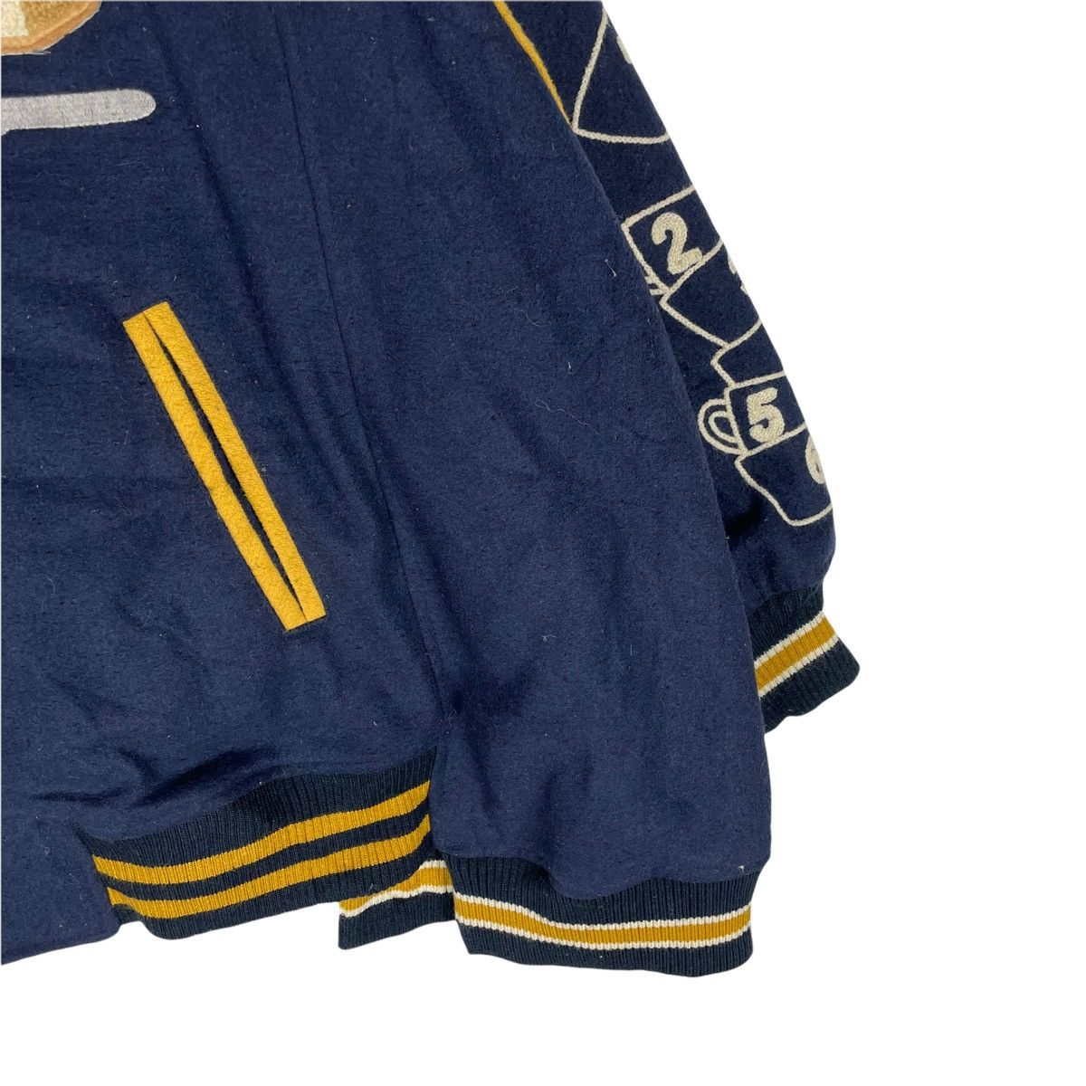 Japanese Brand ❄️RIVET & SURGE Japan Sherpa Varsity Button Jacket Size US XL / EU 56 / 4 - 6 Thumbnail