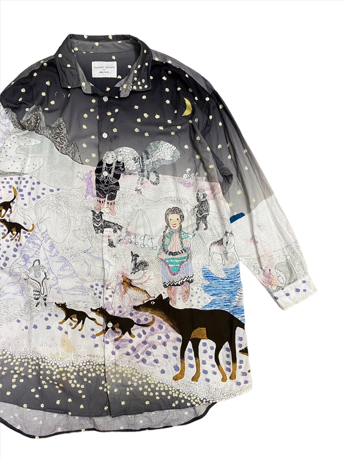 Art Comes First Full Print Painting Shirts Size US L / EU 52-54 / 3 - 2 Thumbnail