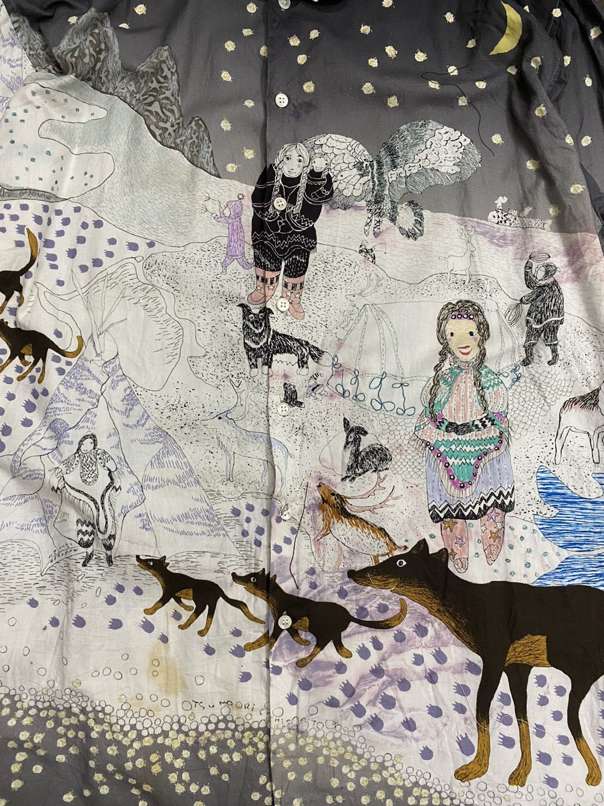 Art Comes First Full Print Painting Shirts Size US L / EU 52-54 / 3 - 6 Thumbnail