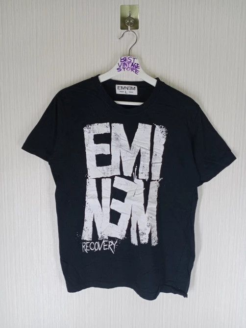 Eminem Vintage Enimen T Shirt Large Rapper Hip Hop Legend Gangsta Size US M / EU 48-50 / 2 - 1 Thumbnail