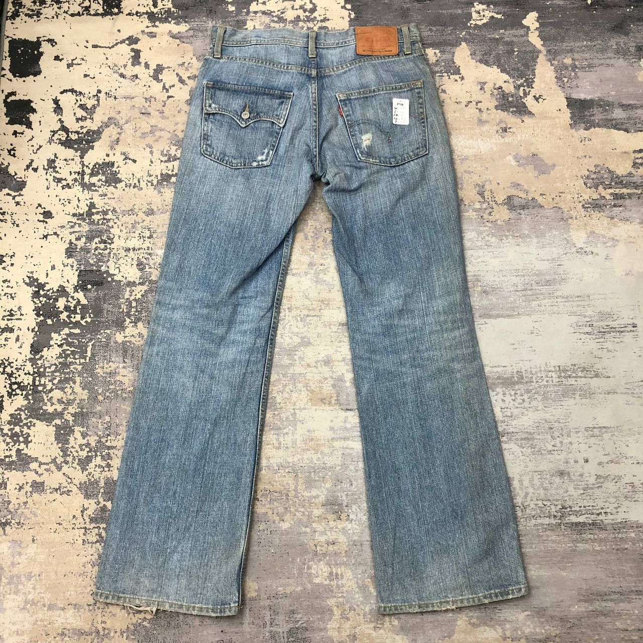 Levi's × Vintage P106 VTG LEVI'S BLUE WASH FLARED JEANS Size US 33 - 1 Thumbnail