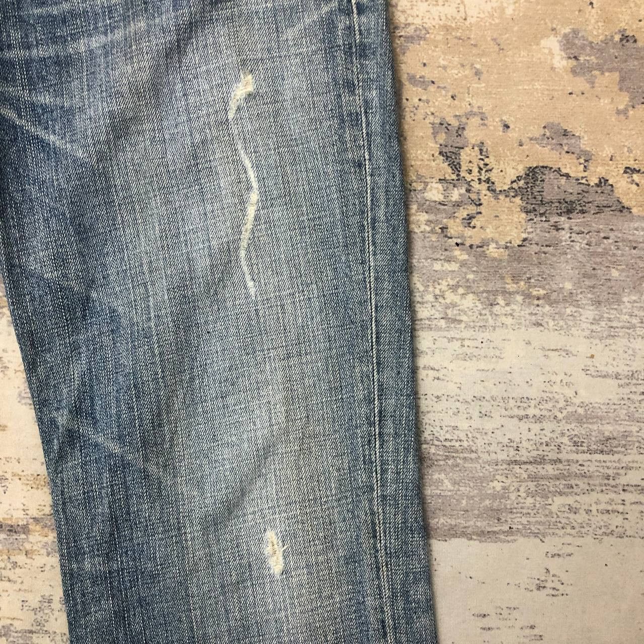 Levi's × Vintage P106 VTG LEVI'S BLUE WASH FLARED JEANS Size US 33 - 9 Thumbnail