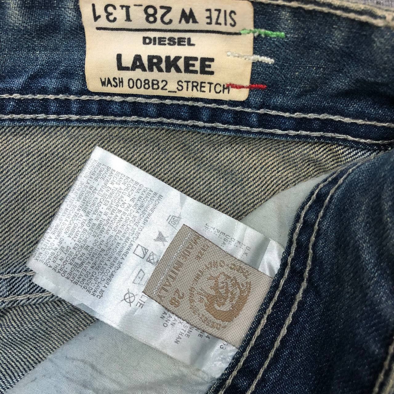 Diesel P102 DIESEL LARKEE SLIMFIT DENIM Size US 31 - 10 Thumbnail