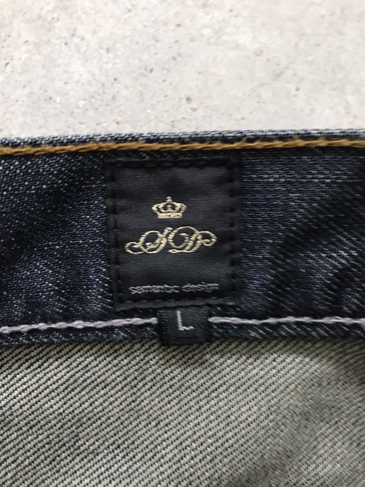 Japanese Brand SEMANTIC DESIGN JAPAN Whiskers Cropped Denim Jeans Size US 32 / EU 48 - 9 Thumbnail
