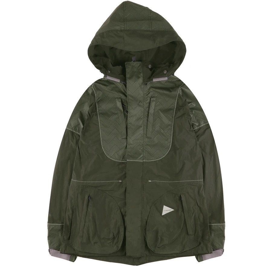 And Wander AWFT040K - Water Repellent Jacket - Khaki Size US L / EU 52-54 / 3 - 1 Thumbnail