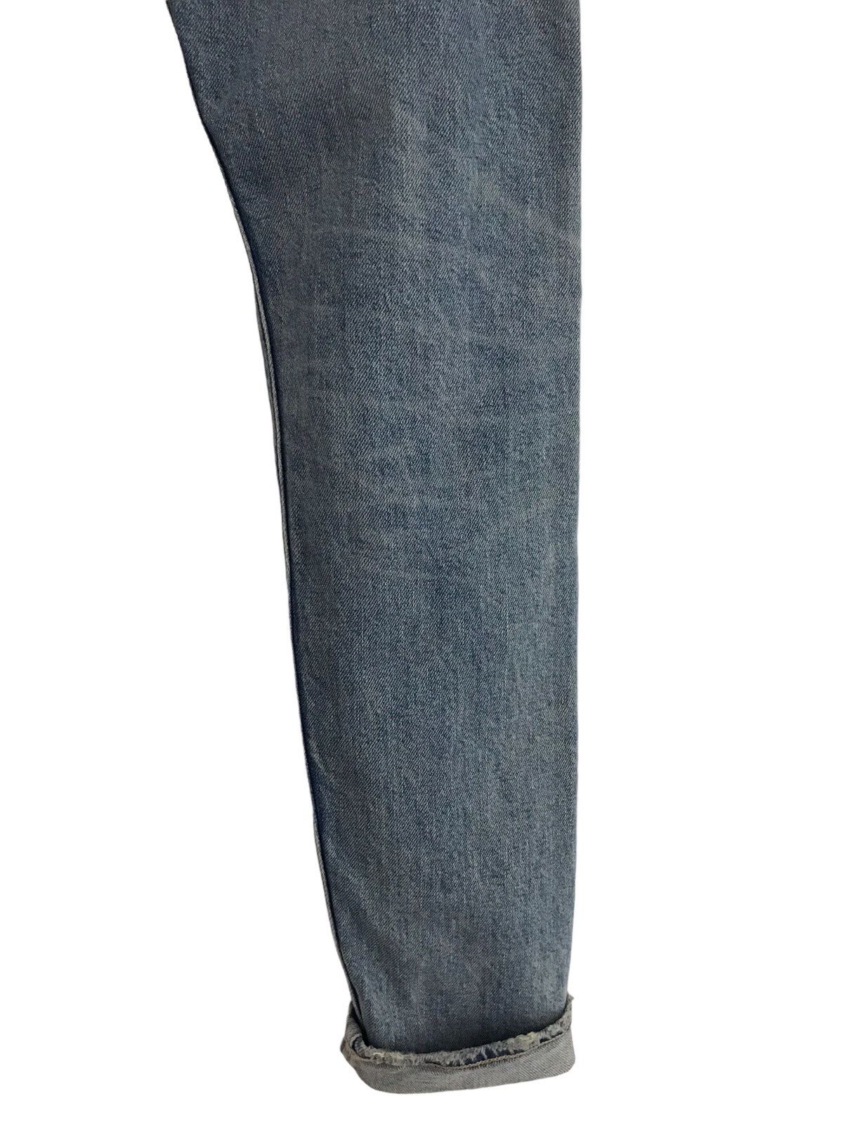 monkey time Monkey Time Japan Ripped Slim Selvedge Denim Jeans Size US 31 - 12 Thumbnail