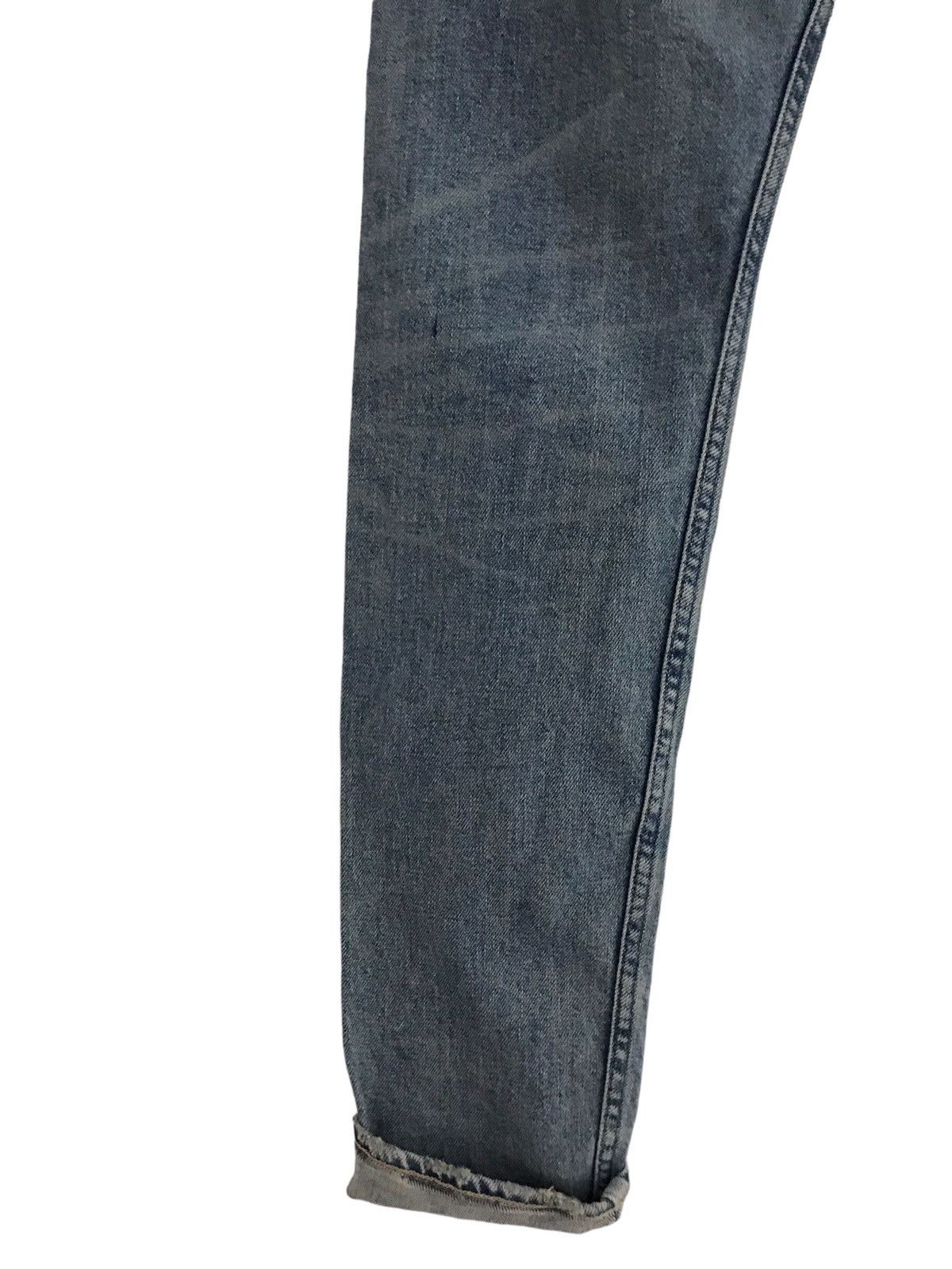 monkey time Monkey Time Japan Ripped Slim Selvedge Denim Jeans Size US 31 - 13 Thumbnail