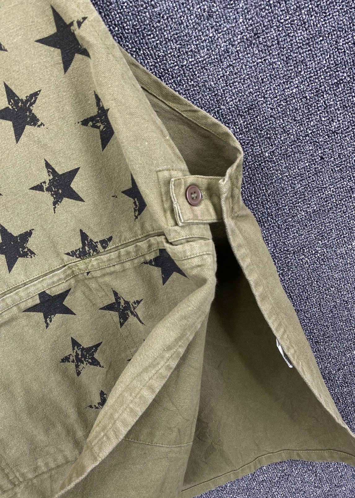 Japanese Brand Vintage Ies Star Military Style Apron Size US M / EU 48-50 / 2 - 7 Thumbnail