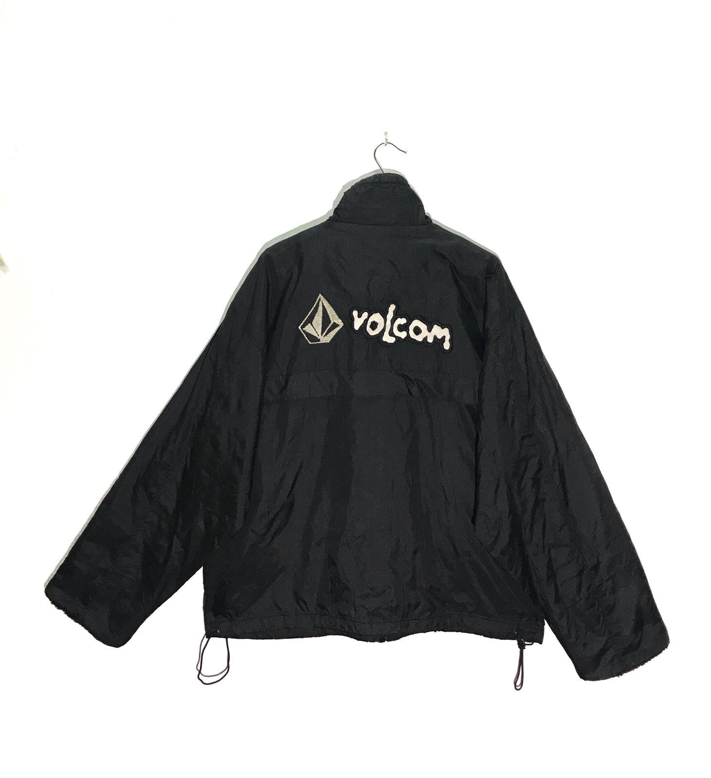 Volcom Volcom Big Logo Spell Out Embroidered Windbreaker Jacket Size US XL / EU 56 / 4 - 1 Thumbnail