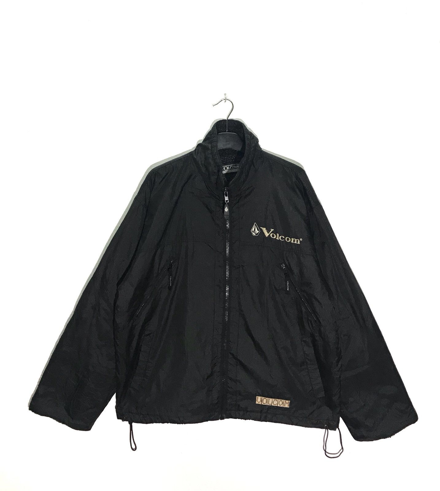 Volcom Volcom Big Logo Spell Out Embroidered Windbreaker Jacket Size US XL / EU 56 / 4 - 2 Thumbnail