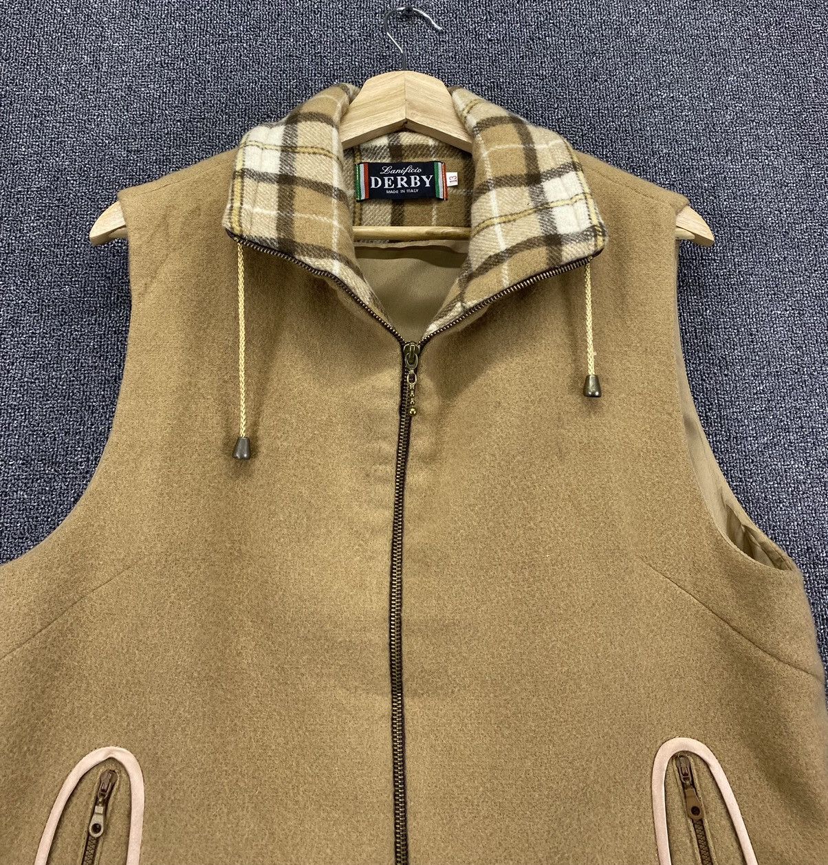 Vintage Vintage Lanificio Derby Wool Vest Size M / US 6-8 / IT 42-44 - 3 Thumbnail