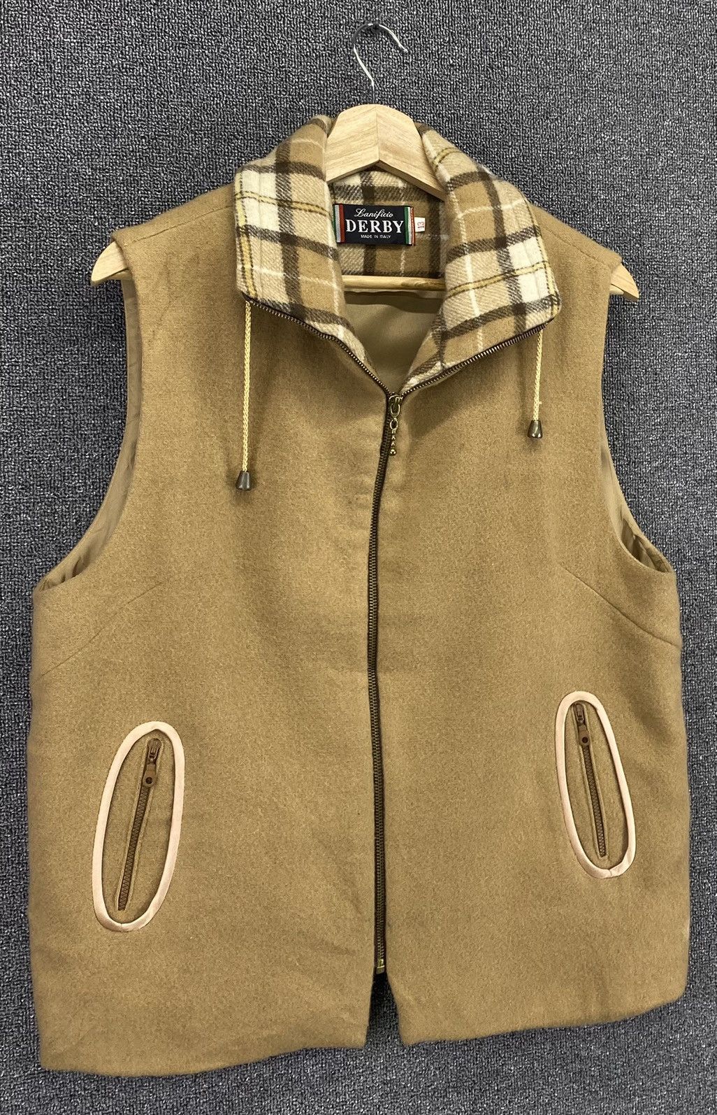 Vintage Vintage Lanificio Derby Wool Vest Size M / US 6-8 / IT 42-44 - 2 Thumbnail