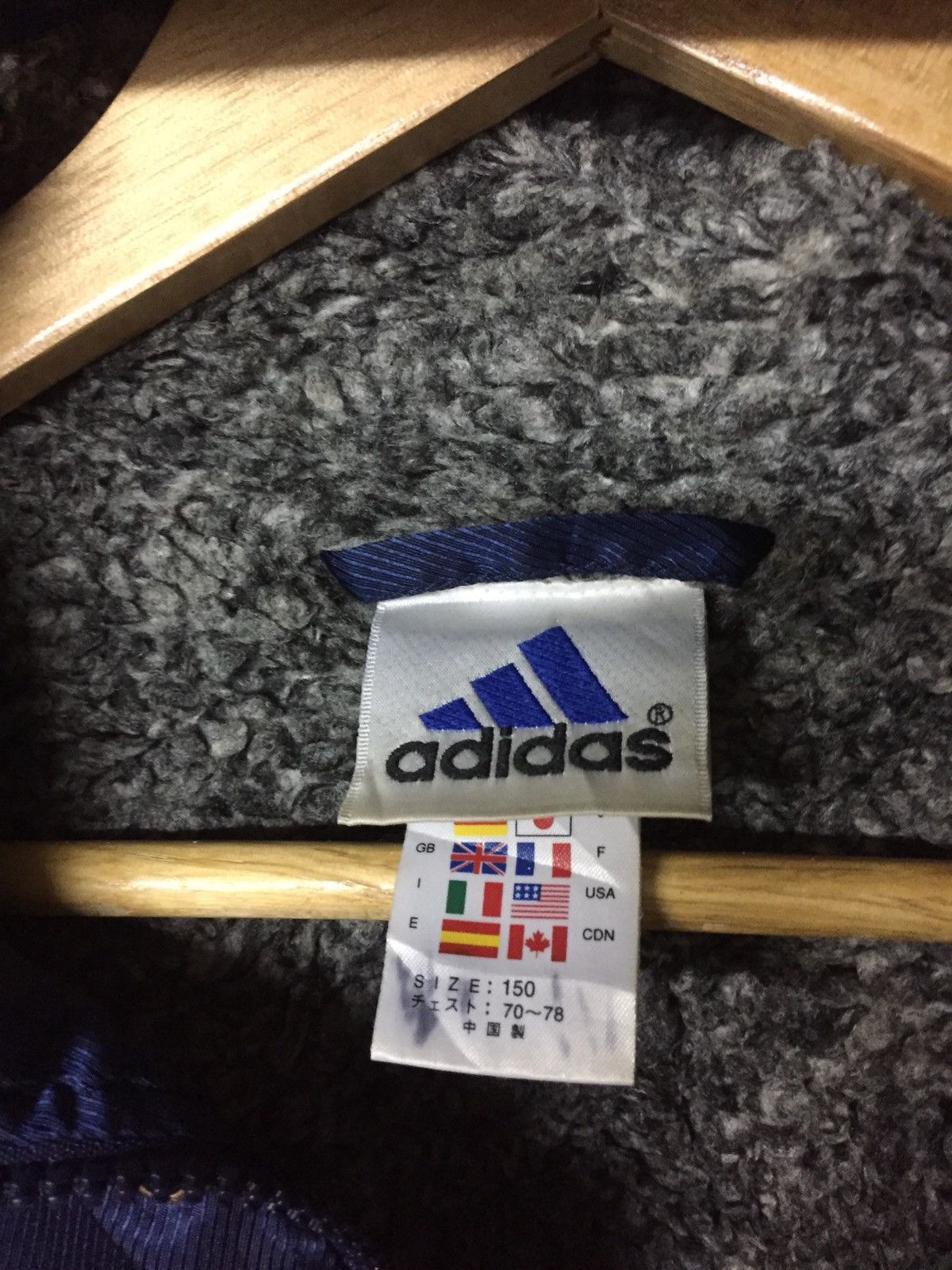 Adidas × Vintage Urgent Sale!! Vintage Adidas Long Jacket Nice Design /25 Size US S / EU 44-46 / 1 - 7 Thumbnail