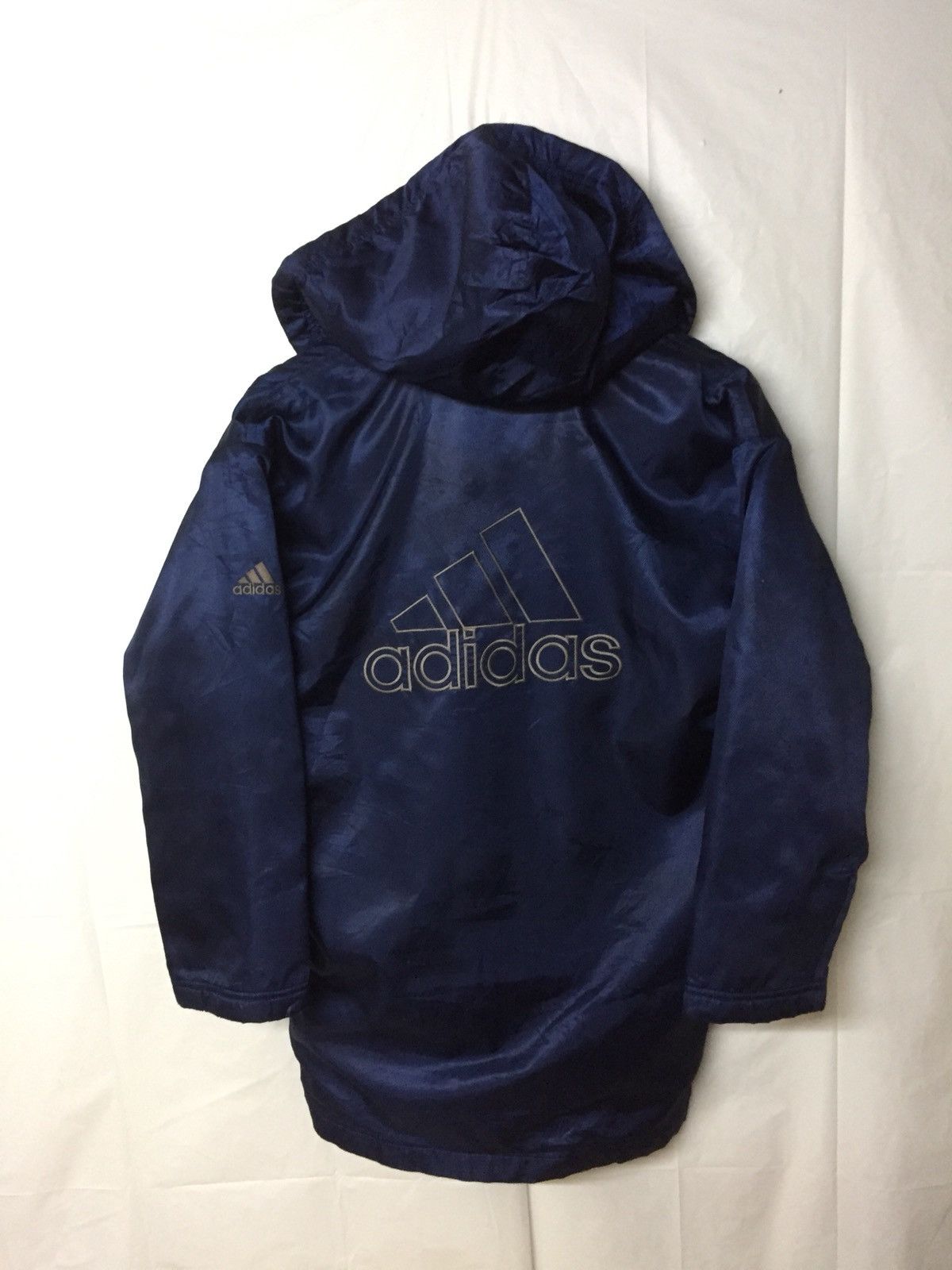 Adidas × Vintage Urgent Sale!! Vintage Adidas Long Jacket Nice Design /25 Size US S / EU 44-46 / 1 - 1 Thumbnail