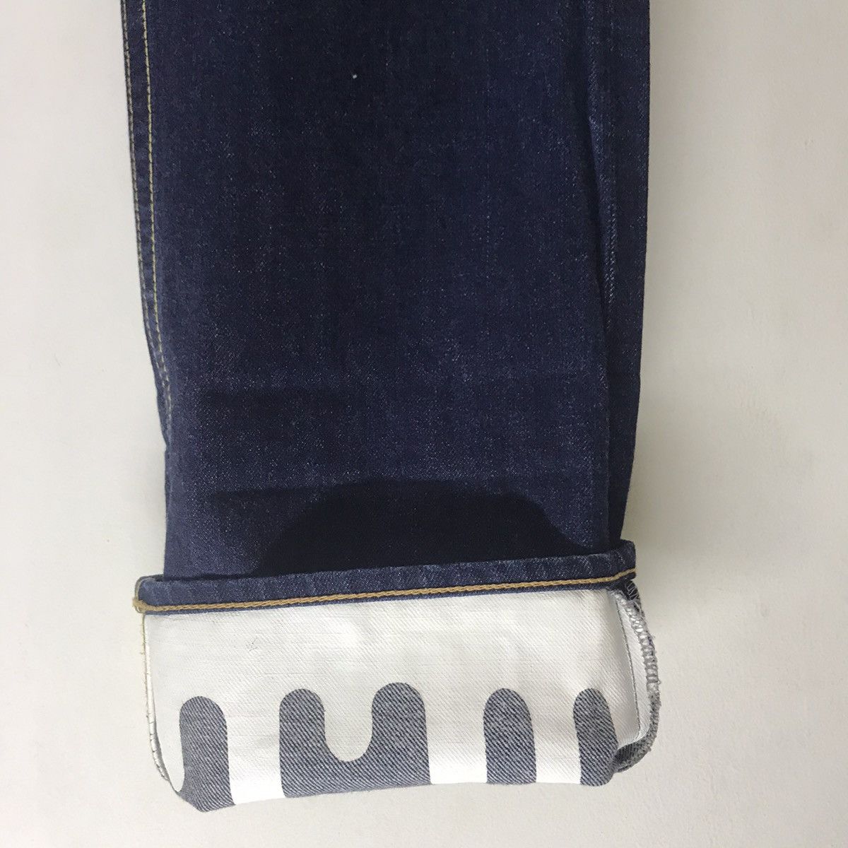Japanese Brand Japanese Brand Co&Lu Sad Face Painter Denim Jeans Size US 32 / EU 48 - 9 Thumbnail