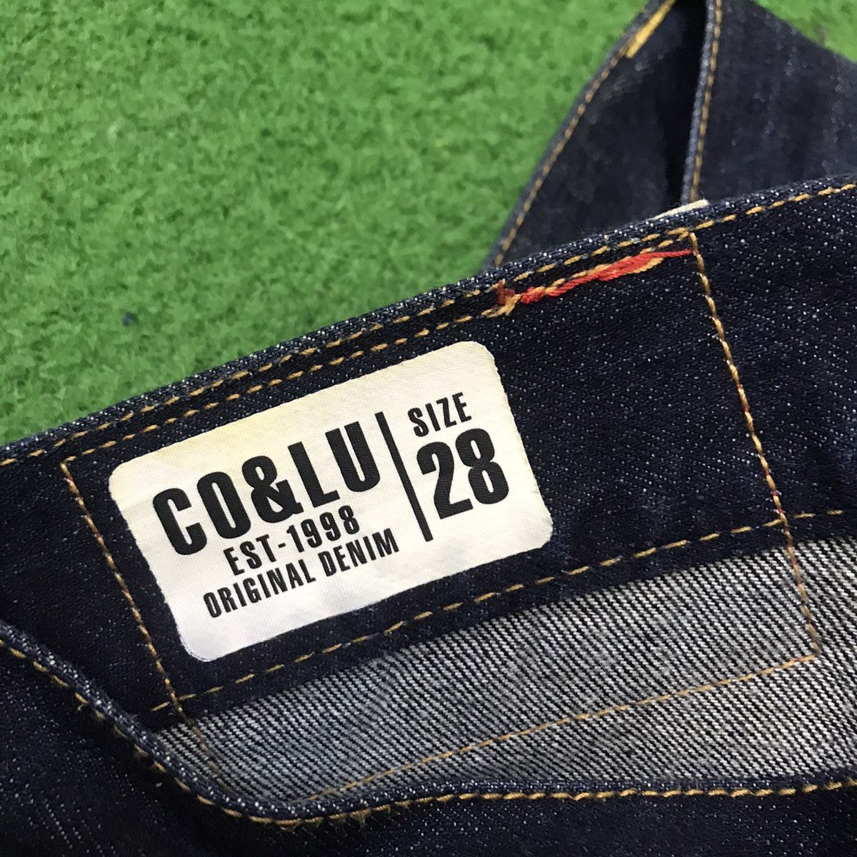 Japanese Brand Japanese Brand Co&Lu Sad Face Painter Denim Jeans Size US 32 / EU 48 - 20 Thumbnail