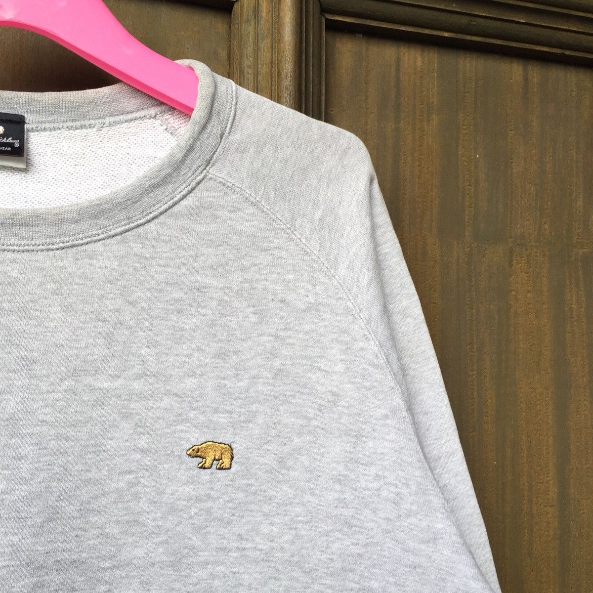 Golden Bear × Vintage JACK NICKLAUS sweatshirt Spell Out Embroidered Small Logo.. Size US M / EU 48-50 / 2 - 3 Thumbnail
