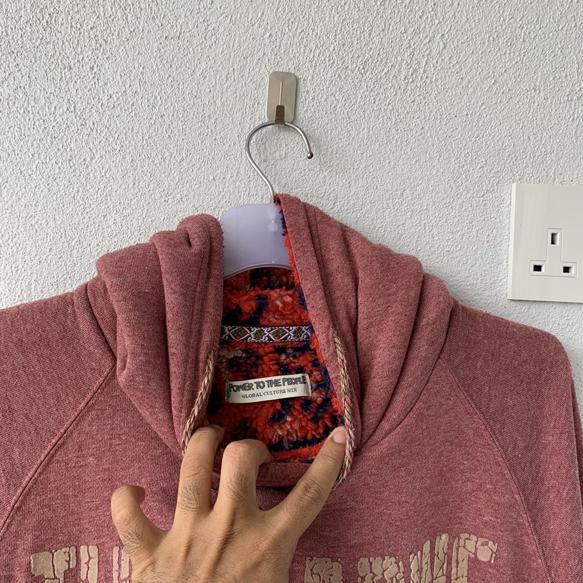 Japanese Brand POWER TO THE PEOPLE hoodie spell big design.. Size M / US 6-8 / IT 42-44 - 5 Thumbnail