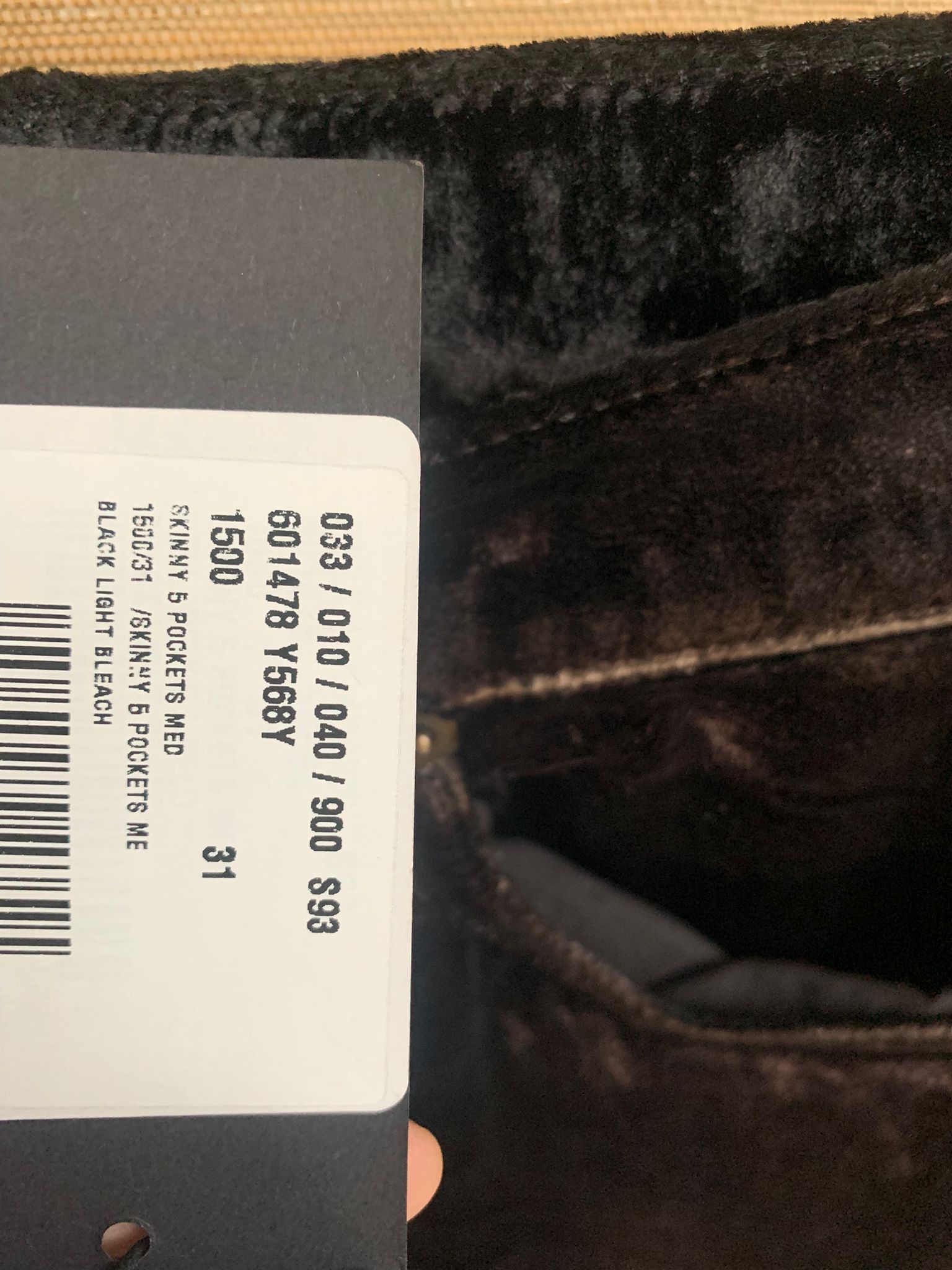 Saint Laurent Paris Velour Black Casual Pants Size US 31 - 15 Thumbnail