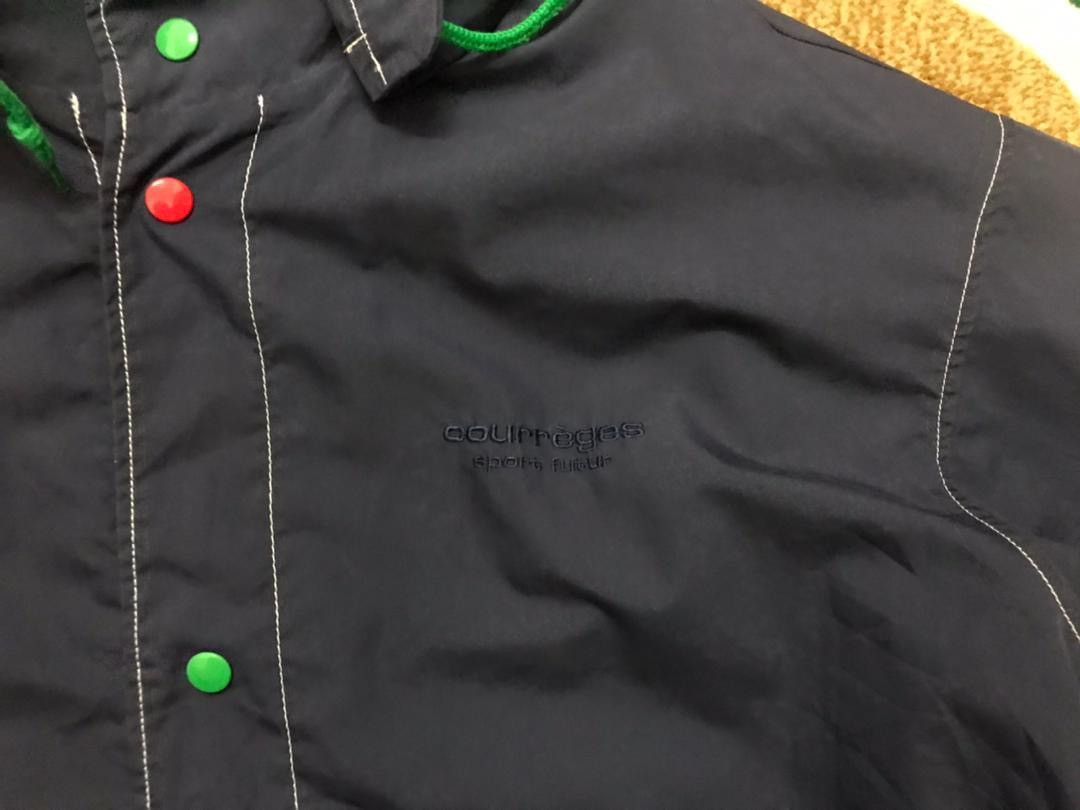 Courreges 🔥Vintage🔥 Courreges Sport Homme Coach Hoodie Jacket Size US L / EU 52-54 / 3 - 3 Thumbnail
