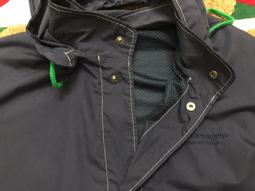 Courreges 🔥Vintage🔥 Courreges Sport Homme Coach Hoodie Jacket Size US L / EU 52-54 / 3 - 4 Thumbnail