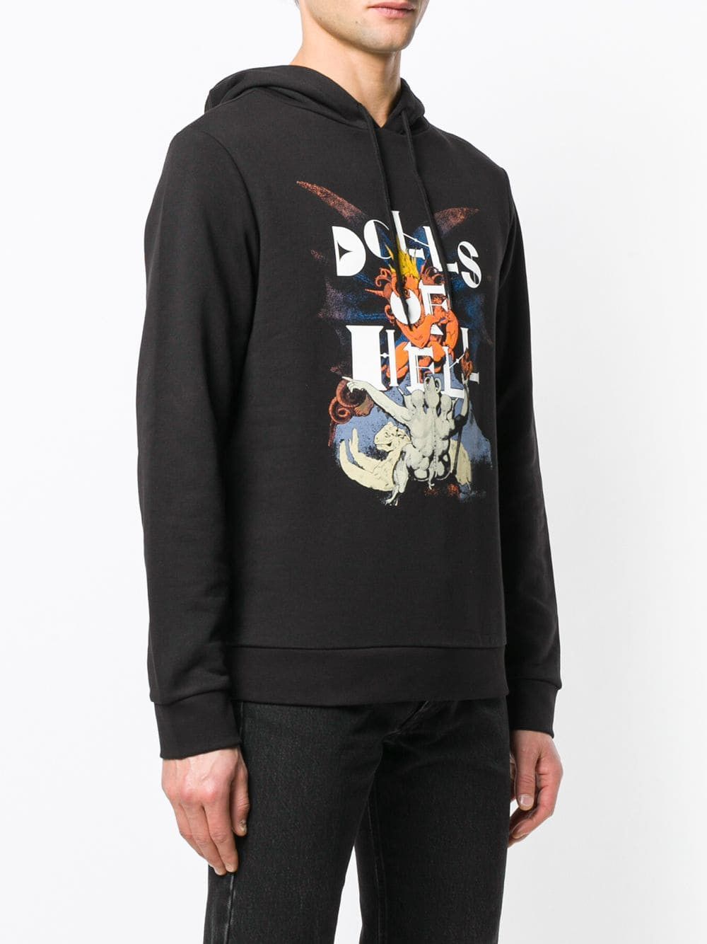 A.P.C. $300 RARE Black Band Graphic Hoodie/ Hooded Sweatshirt Small Size US S / EU 44-46 / 1 - 3 Thumbnail