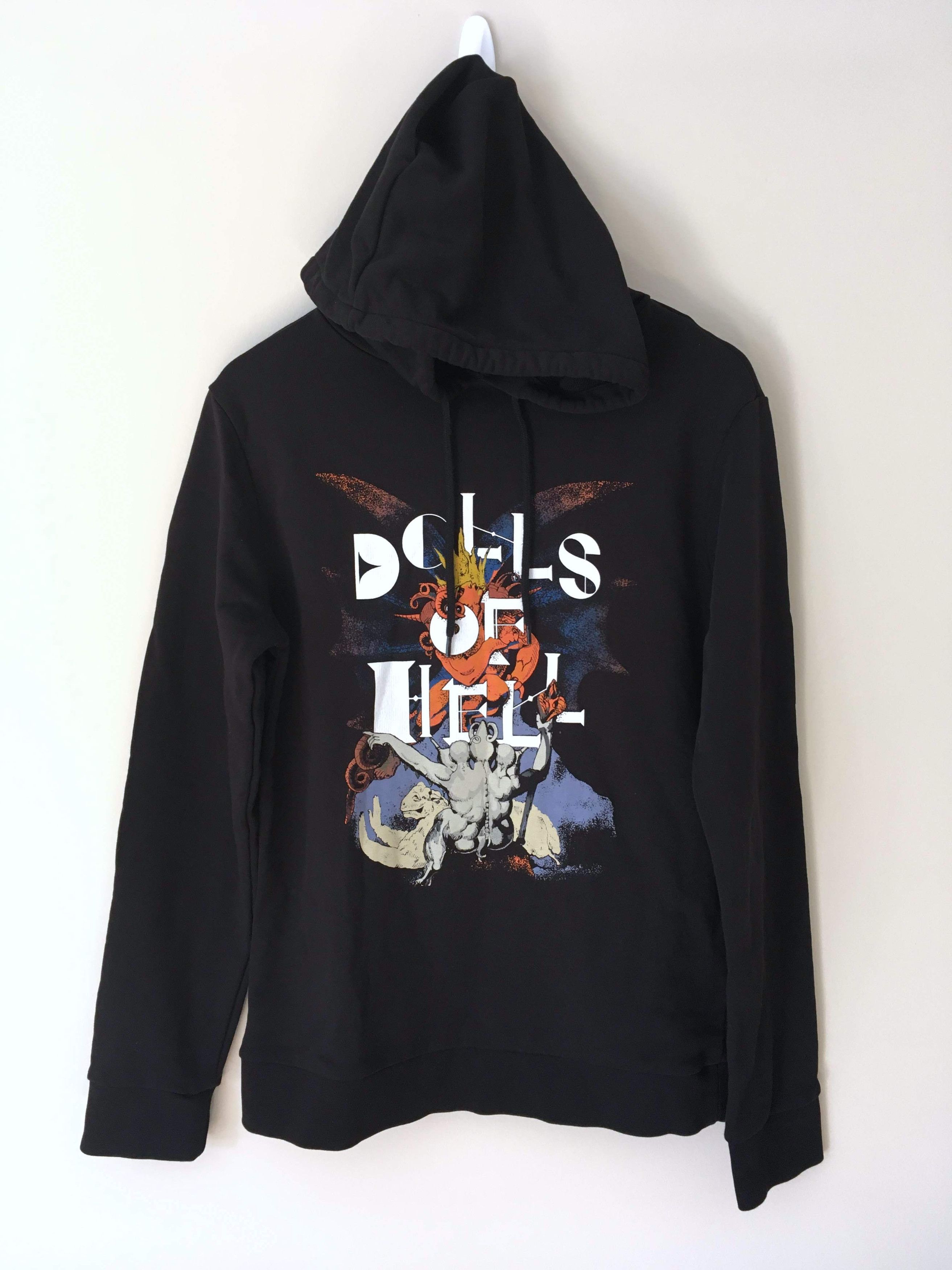 A.P.C. $300 RARE Black Band Graphic Hoodie/ Hooded Sweatshirt Small Size US S / EU 44-46 / 1 - 9 Thumbnail